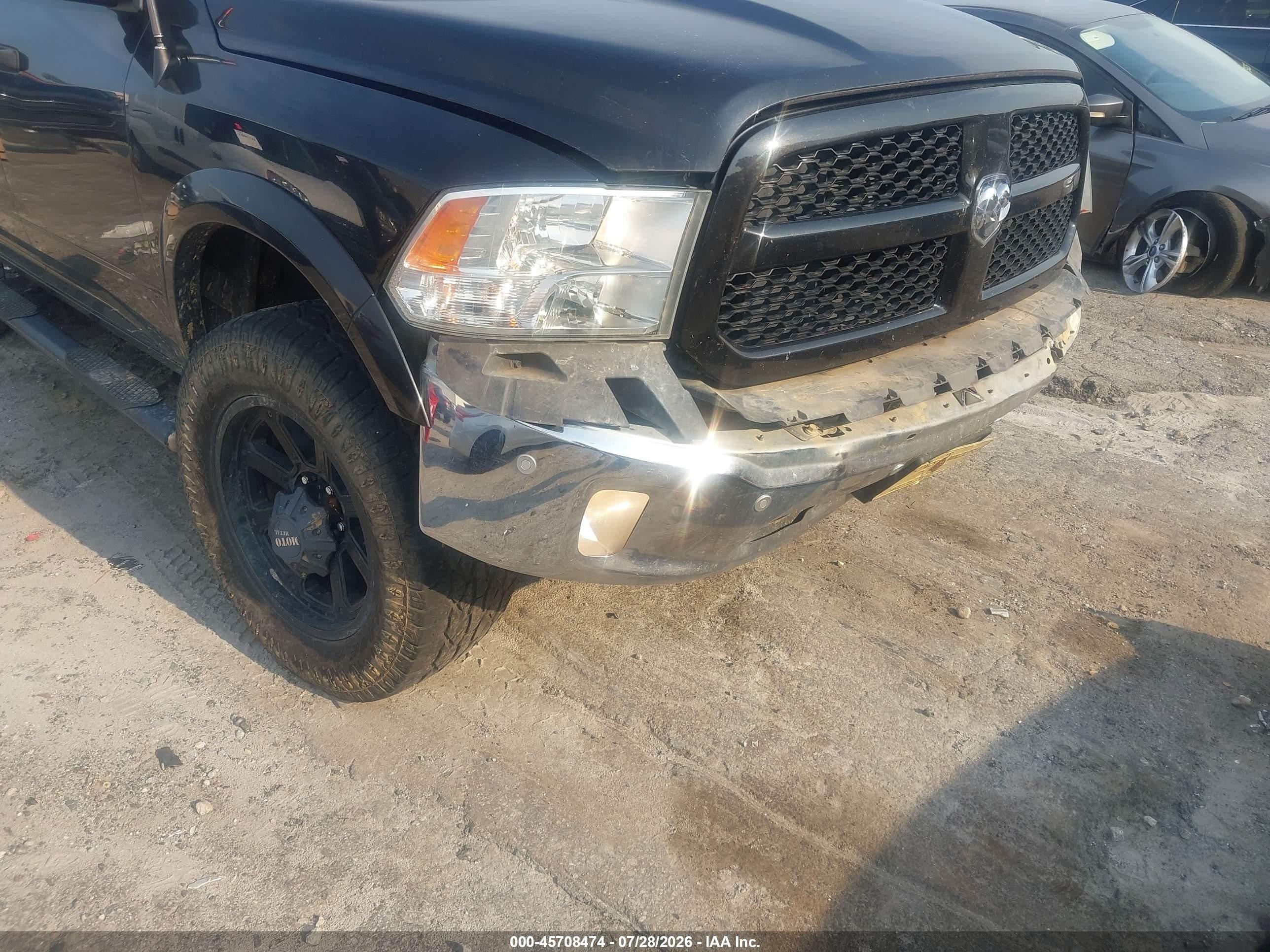 2015 Ram 1500 Outdoorsman Black vin: 1C6RR7LTXFS625800