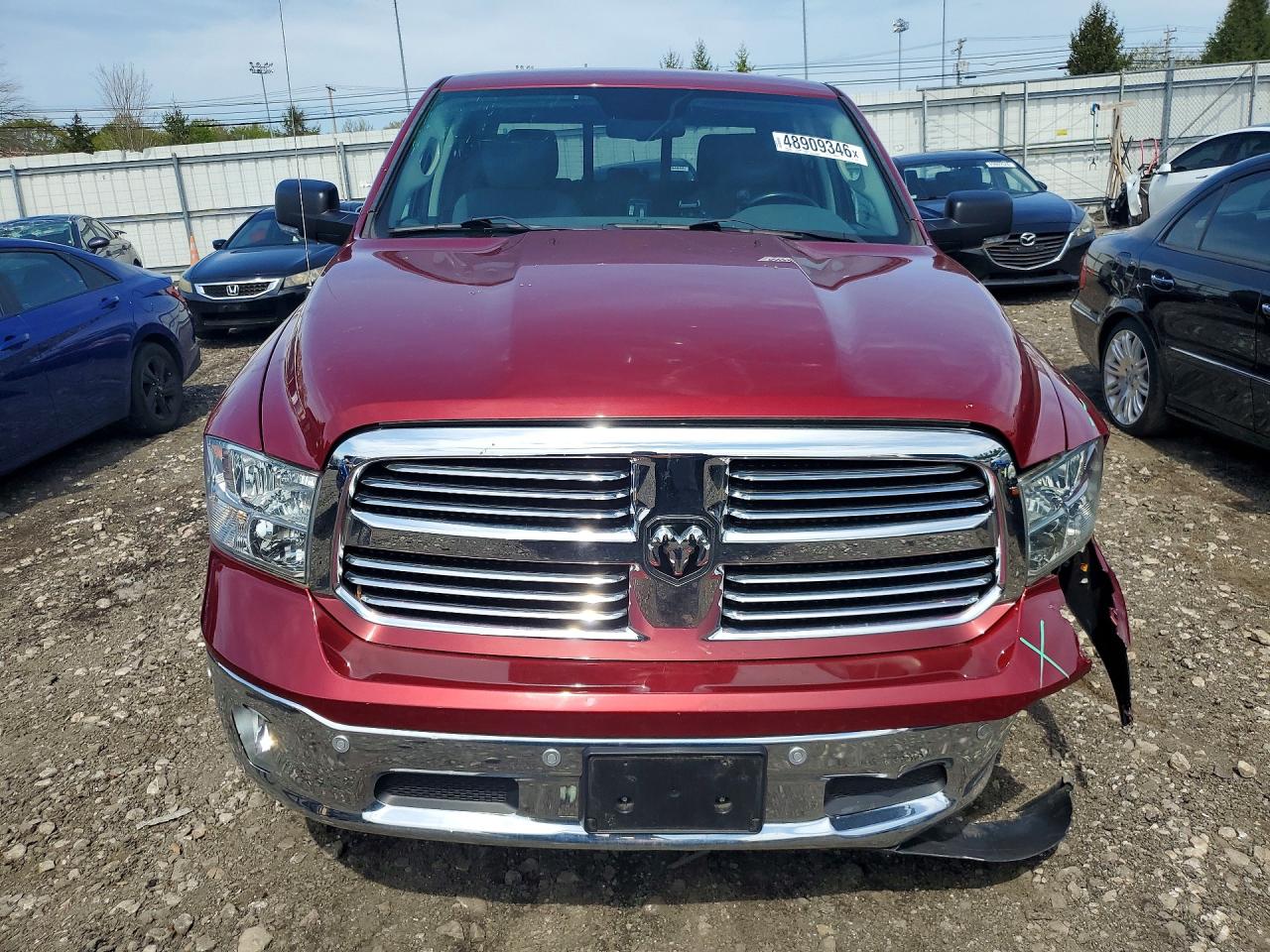 2015 Ram 1500 Slt Red vin: 1C6RR7LTXFS698553