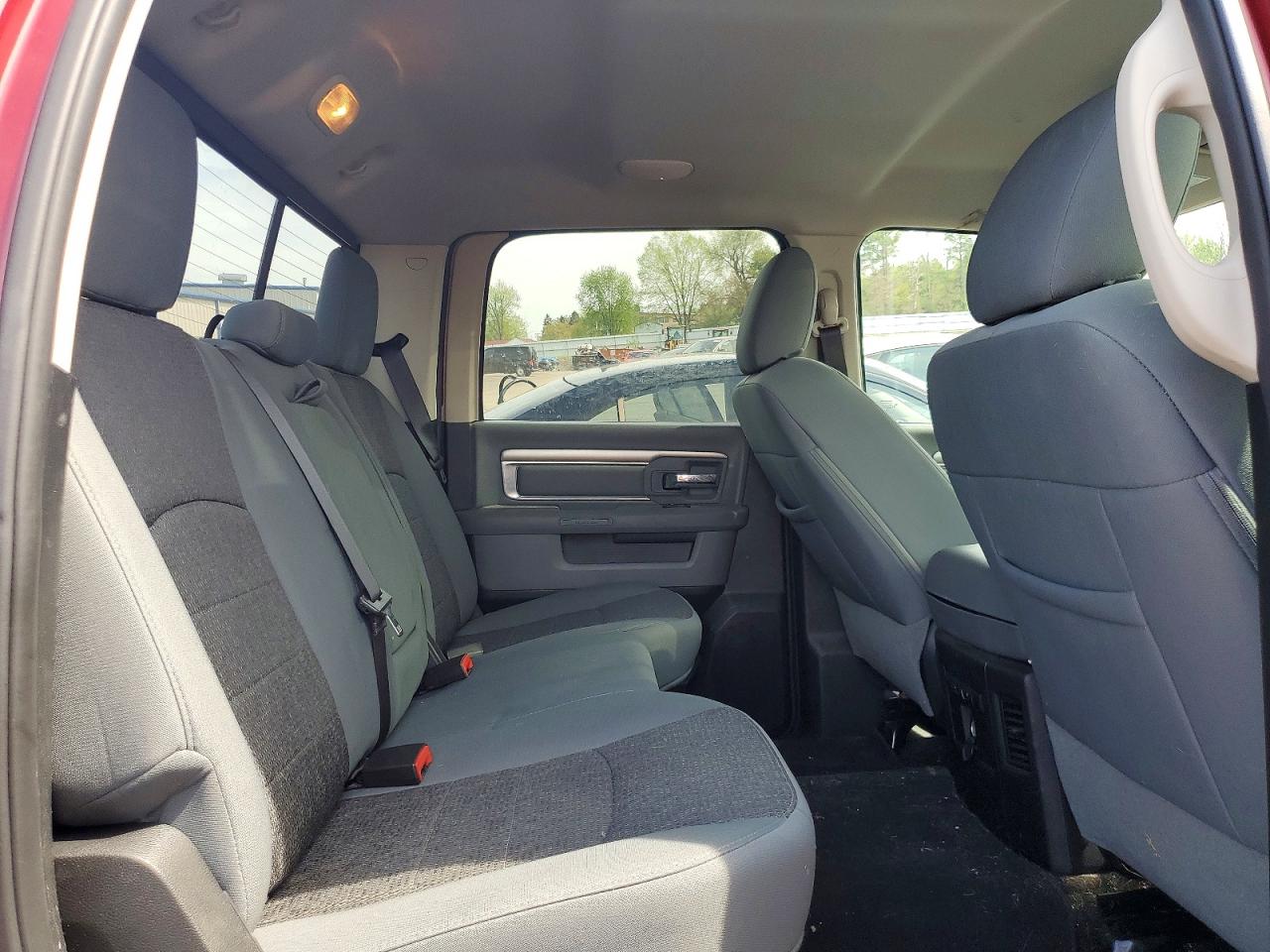 2015 Ram 1500 Slt Red vin: 1C6RR7LTXFS698553