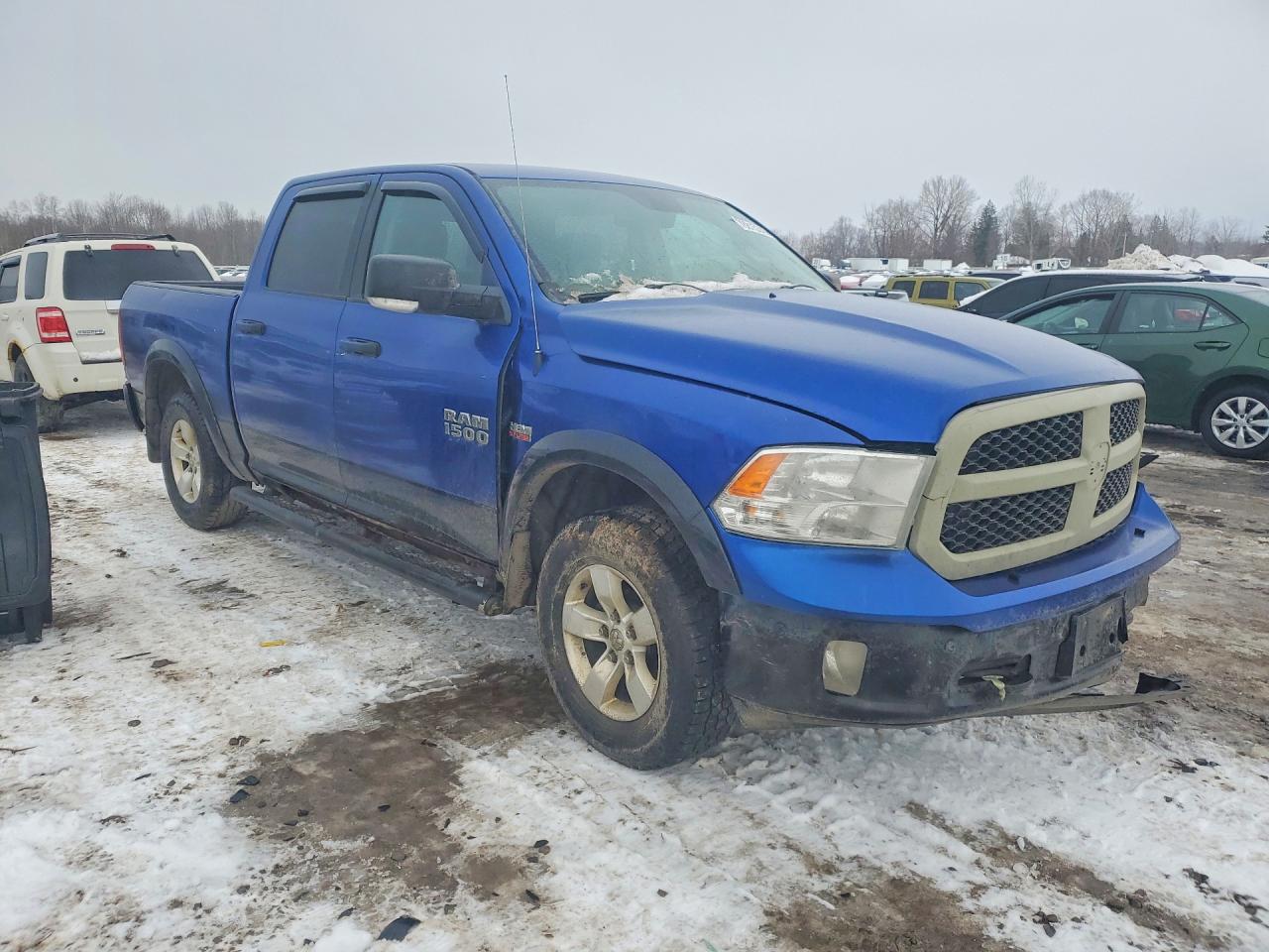 2015 Ram 1500 Slt Синий vin: 1C6RR7LTXFS727484