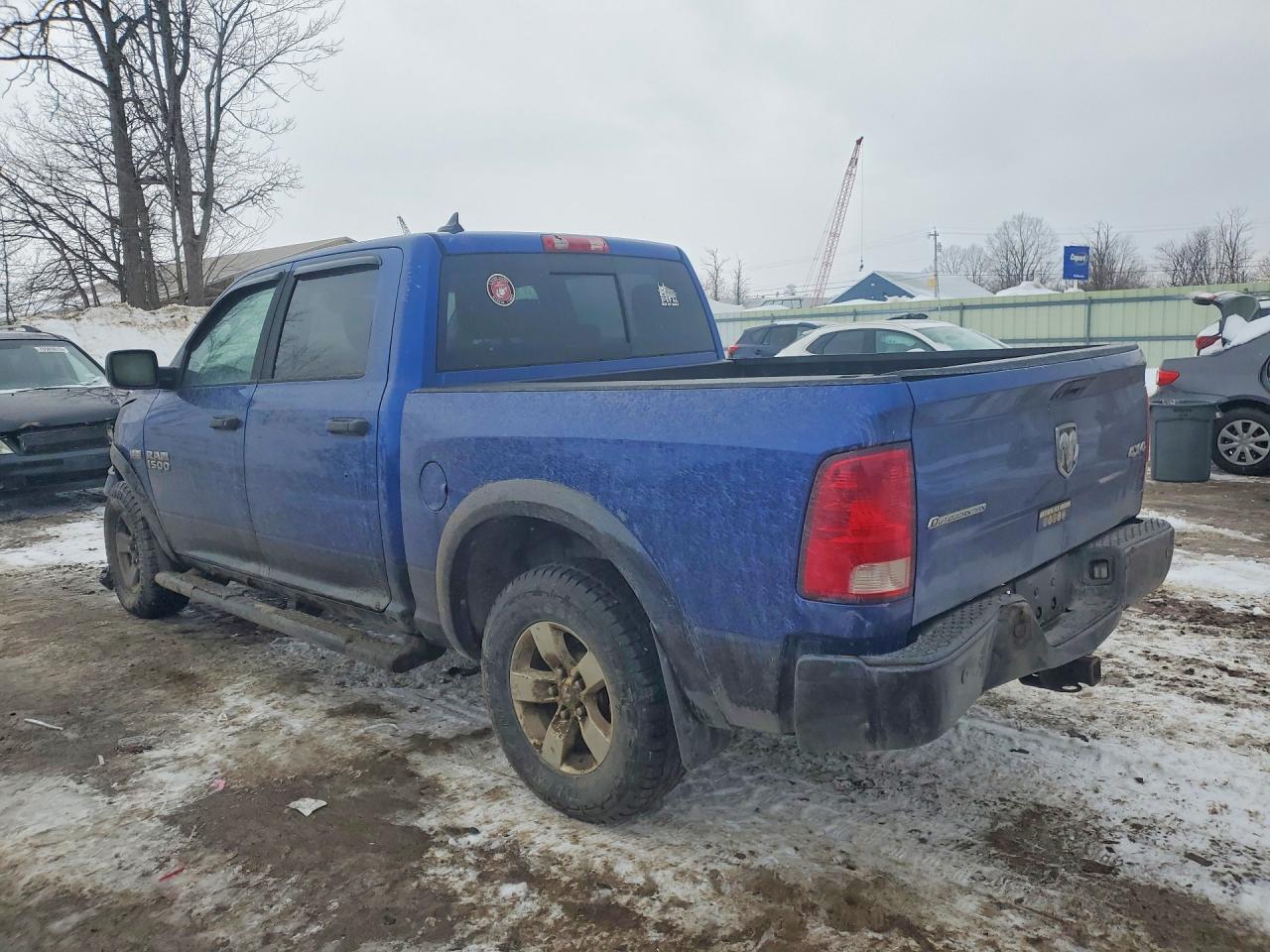 2015 Ram 1500 Slt Синий vin: 1C6RR7LTXFS727484