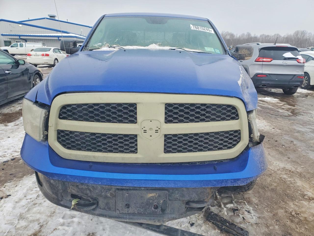 2015 Ram 1500 Slt Синий vin: 1C6RR7LTXFS727484