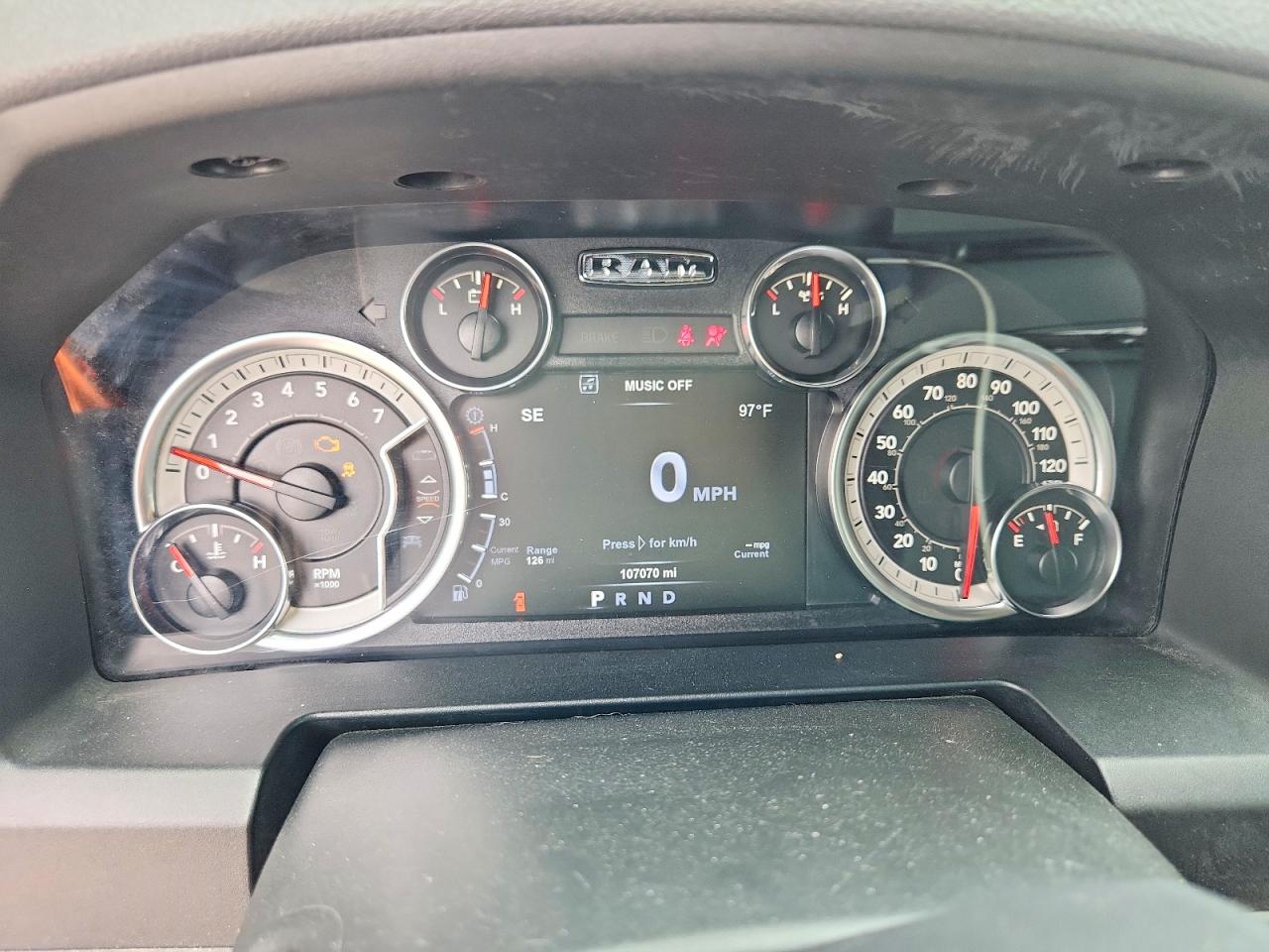 2019 Ram 1500 Classic Slt Серый vin: 1C6RR7LTXKS550445