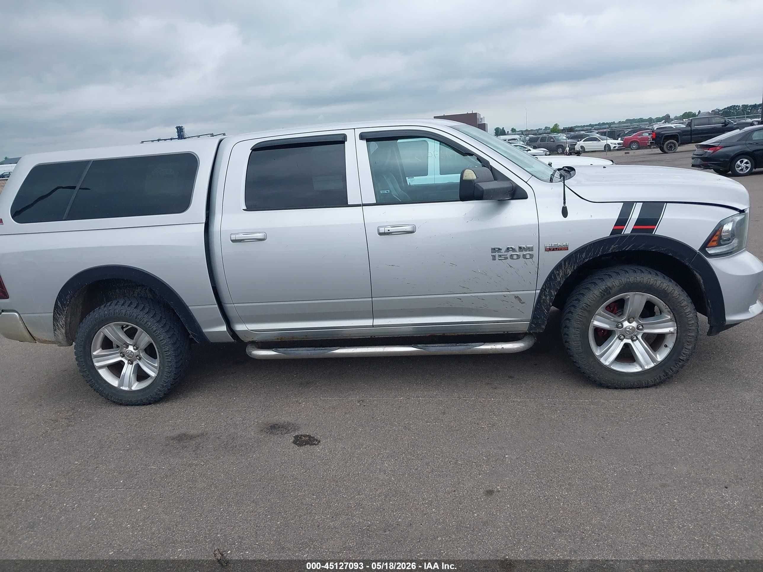 2014 Ram 1500 Sport Silver vin: 1C6RR7MT0ES111015