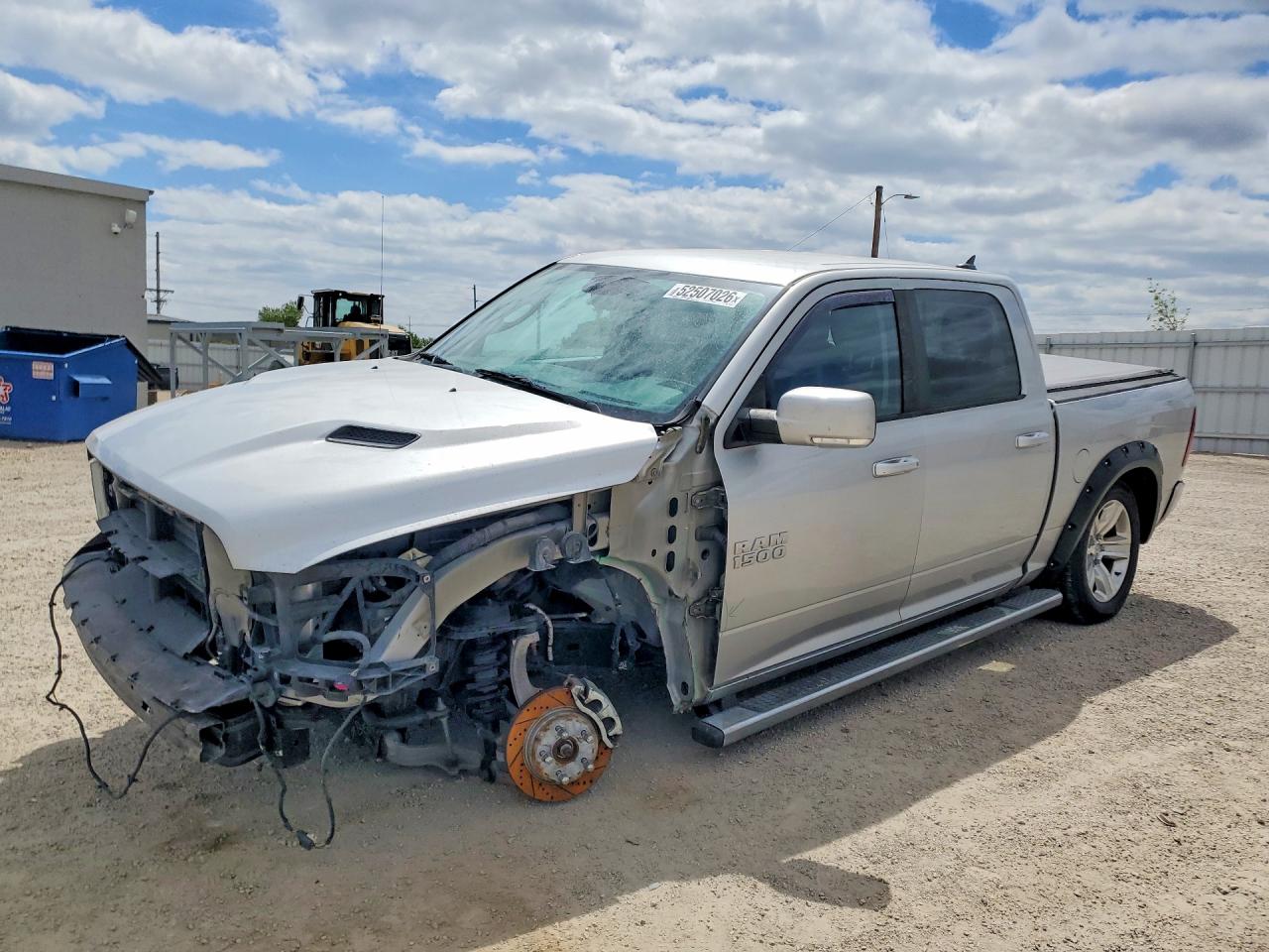 2014 Ram 1500 Sport Silver vin: 1C6RR7MT0ES112147