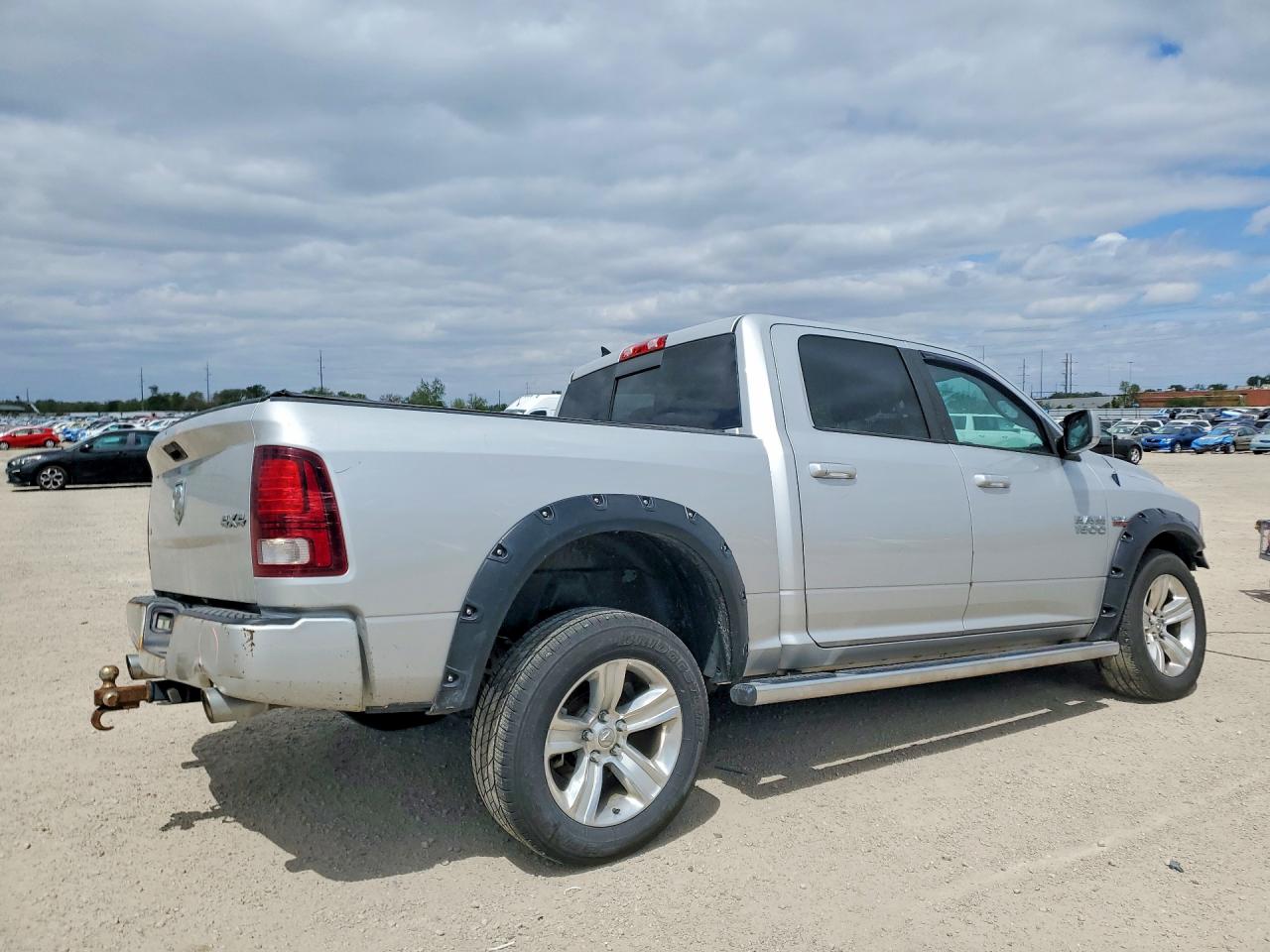 2014 Ram 1500 Sport Silver vin: 1C6RR7MT0ES112147