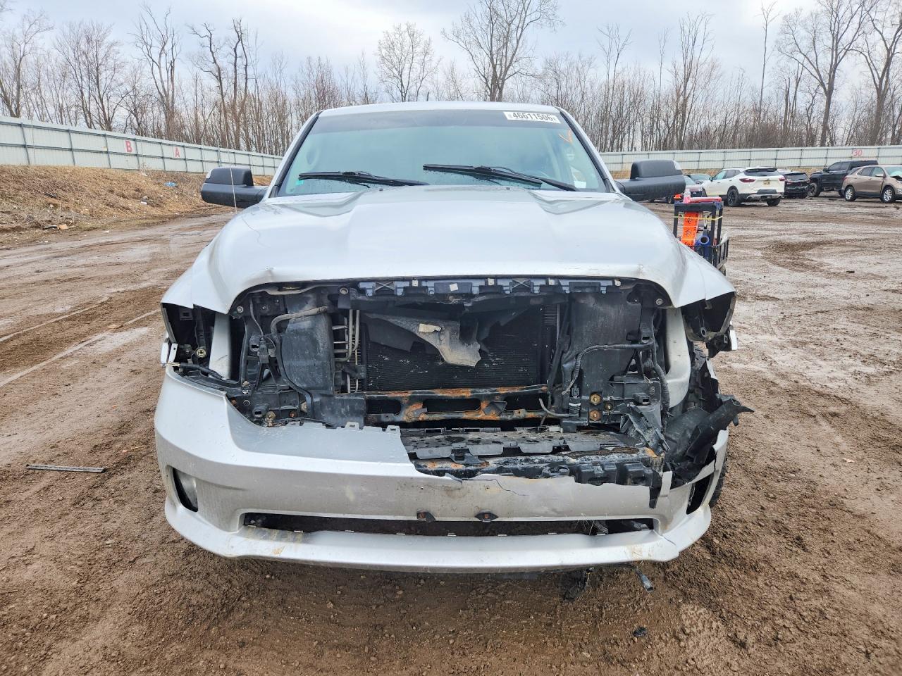 2014 Ram 1500 Sport Серебряный vin: 1C6RR7MT0ES194722