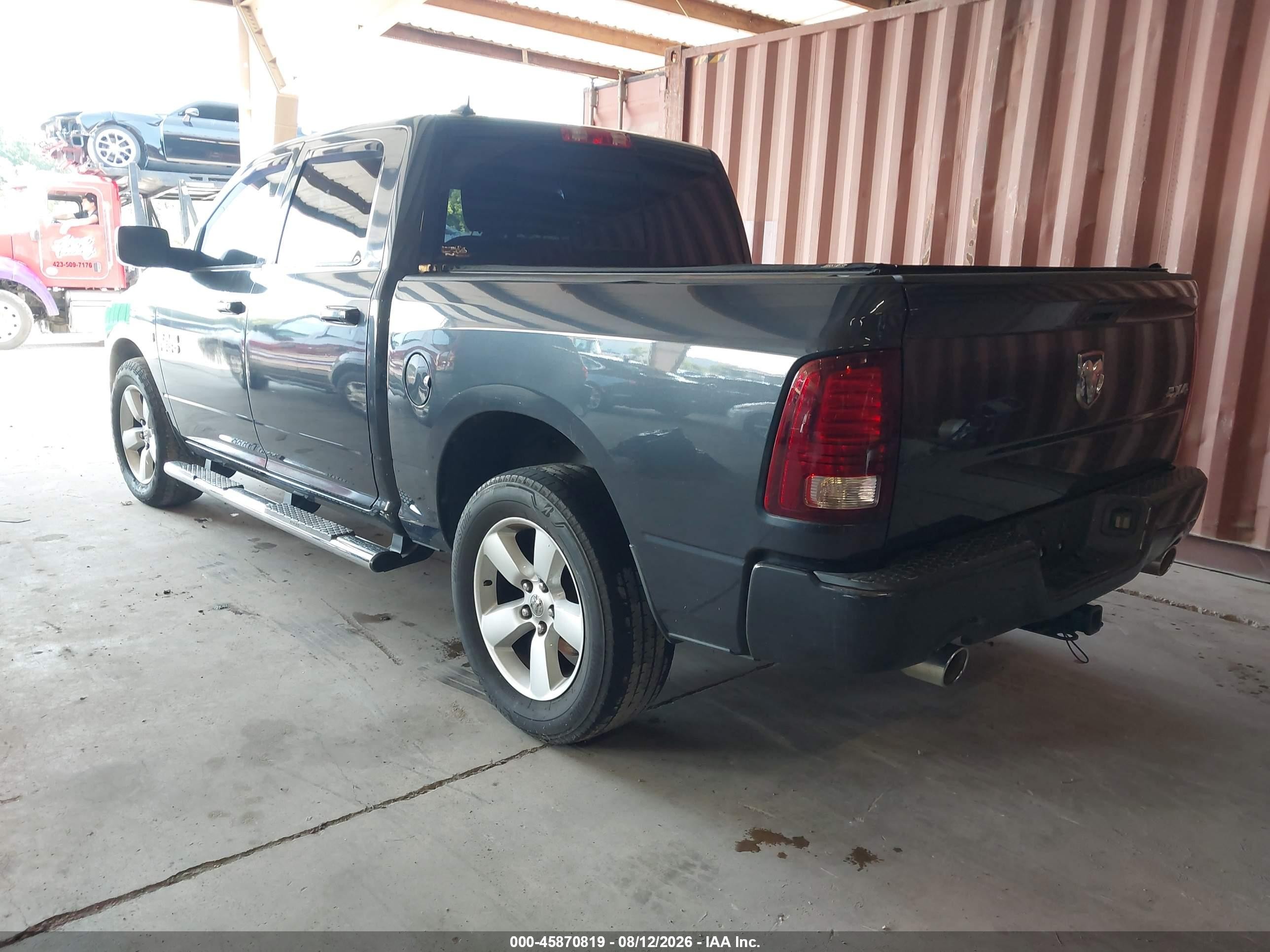 2014 Ram 1500 Sport Gray vin: 1C6RR7MT0ES196812