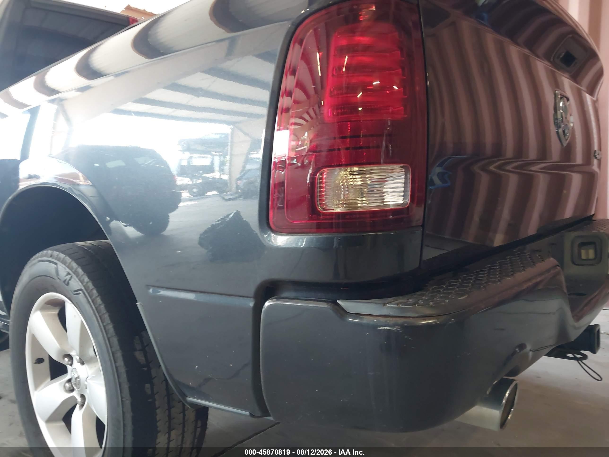 2014 Ram 1500 Sport Gray vin: 1C6RR7MT0ES196812