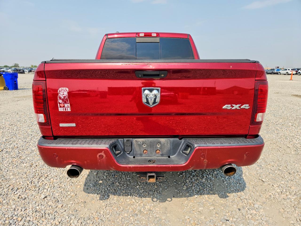 2014 Ram 1500 Sport Red vin: 1C6RR7MT0ES252926