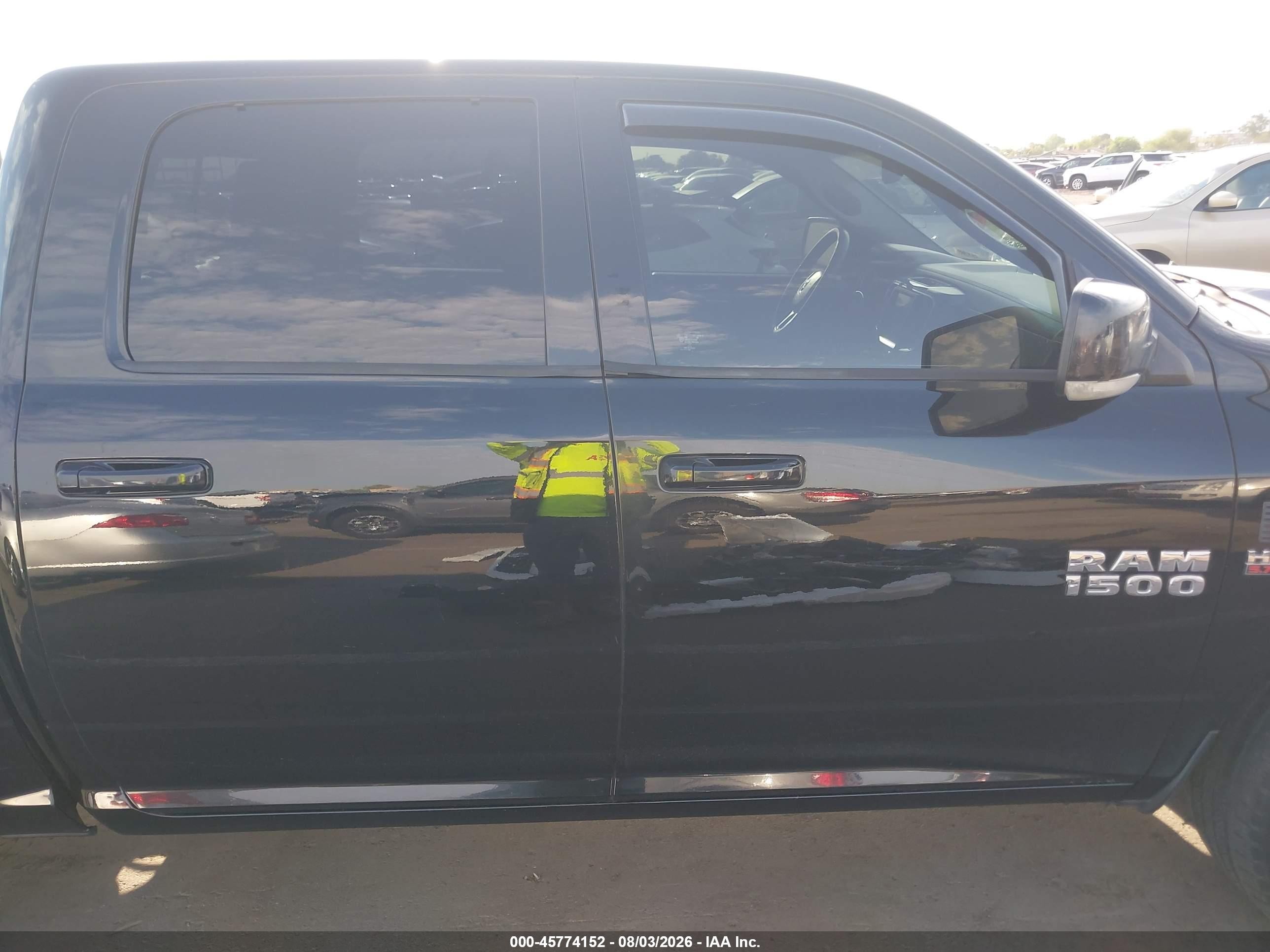2014 Ram 1500 Sport Black vin: 1C6RR7MT0ES280953