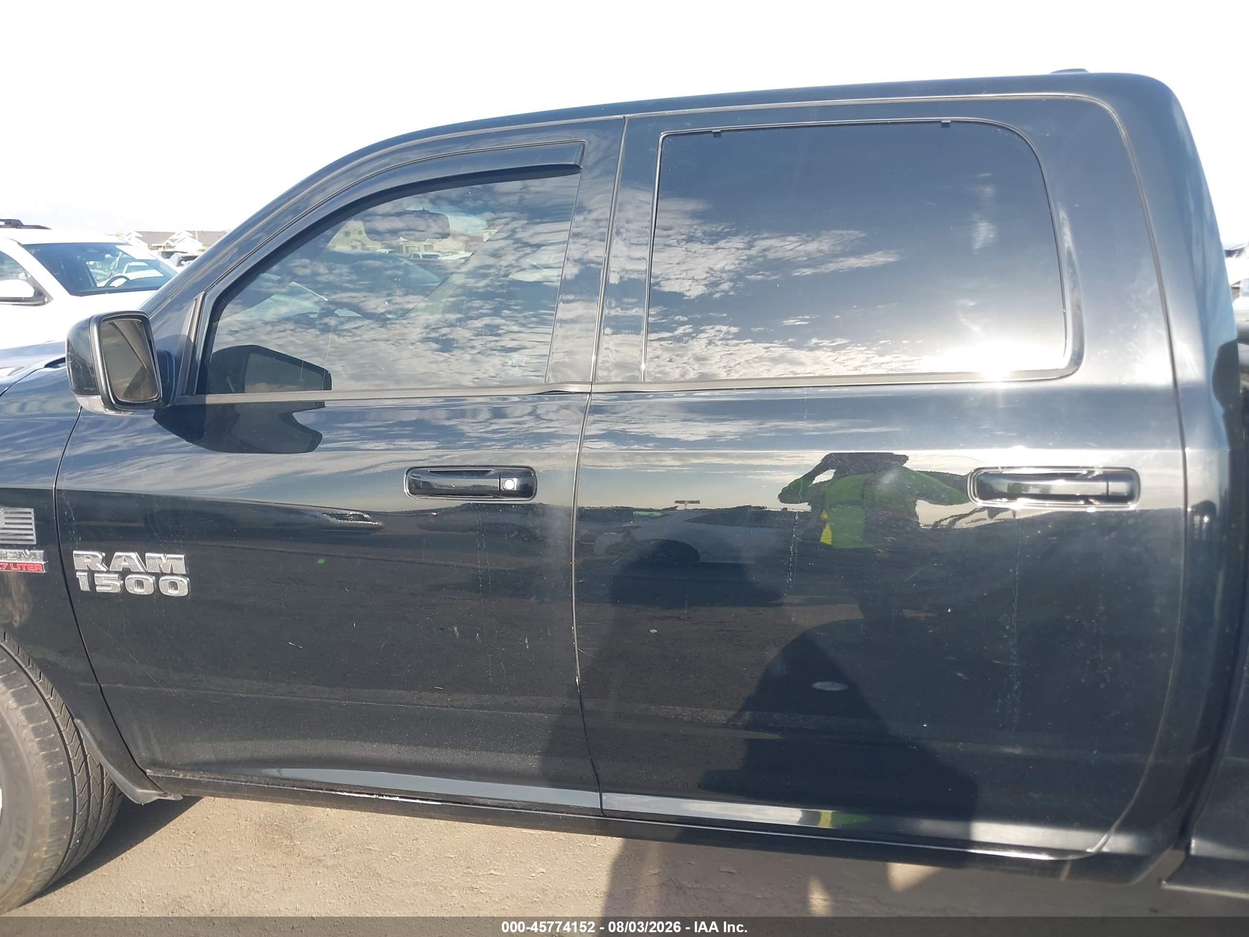 2014 Ram 1500 Sport Black vin: 1C6RR7MT0ES280953
