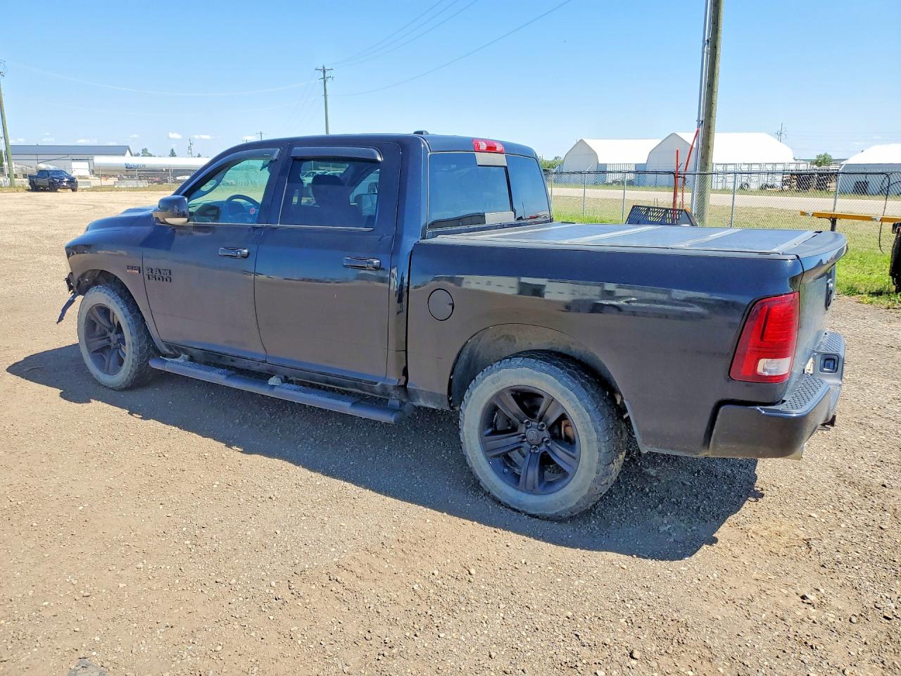 2015 Ram 1500 Sport Black vin: 1C6RR7MT0FS766244