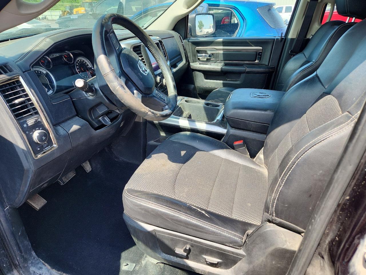 2018 Ram 1500 Sport Black vin: 1C6RR7MT0JS341857