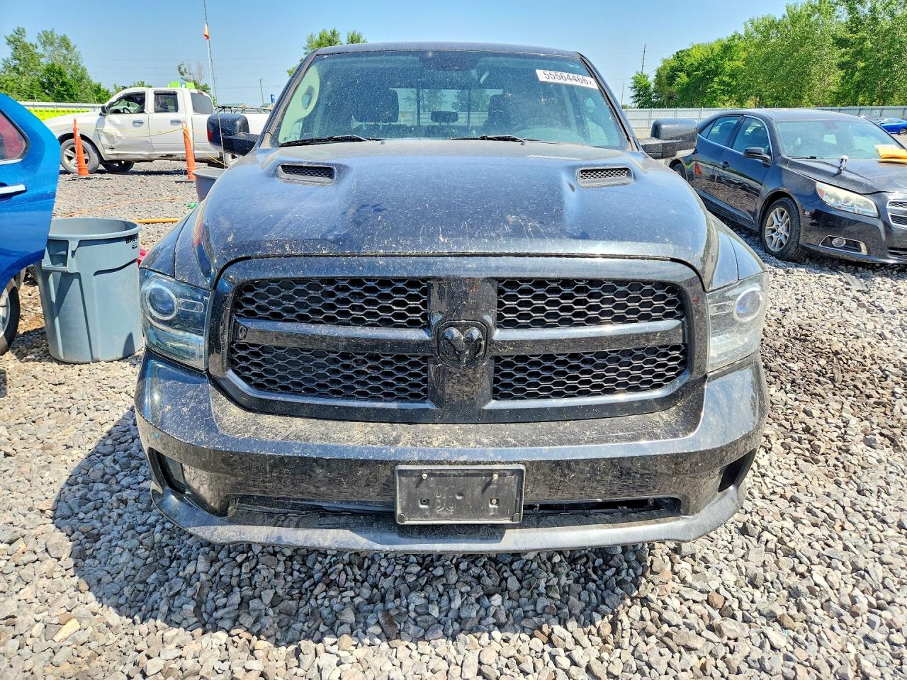2018 Ram 1500 Sport Black vin: 1C6RR7MT0JS341857