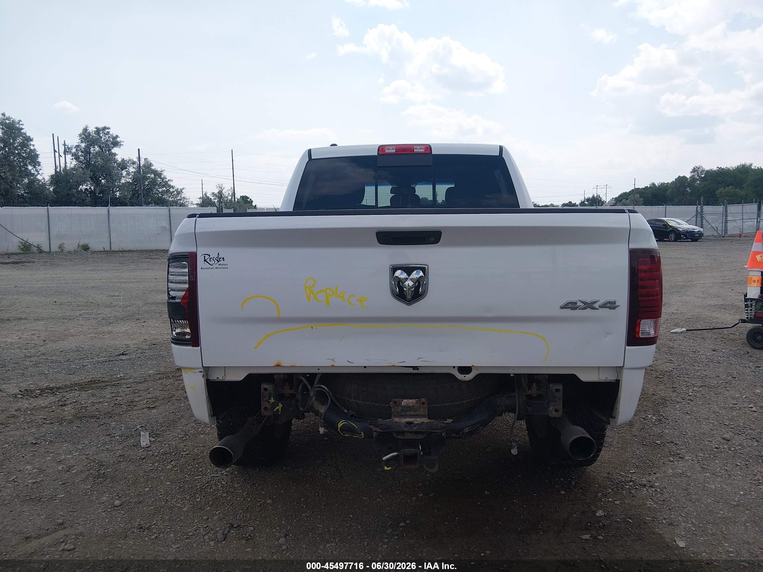 2013 Ram 1500 Sport Yellow vin: 1C6RR7MT1DS708902