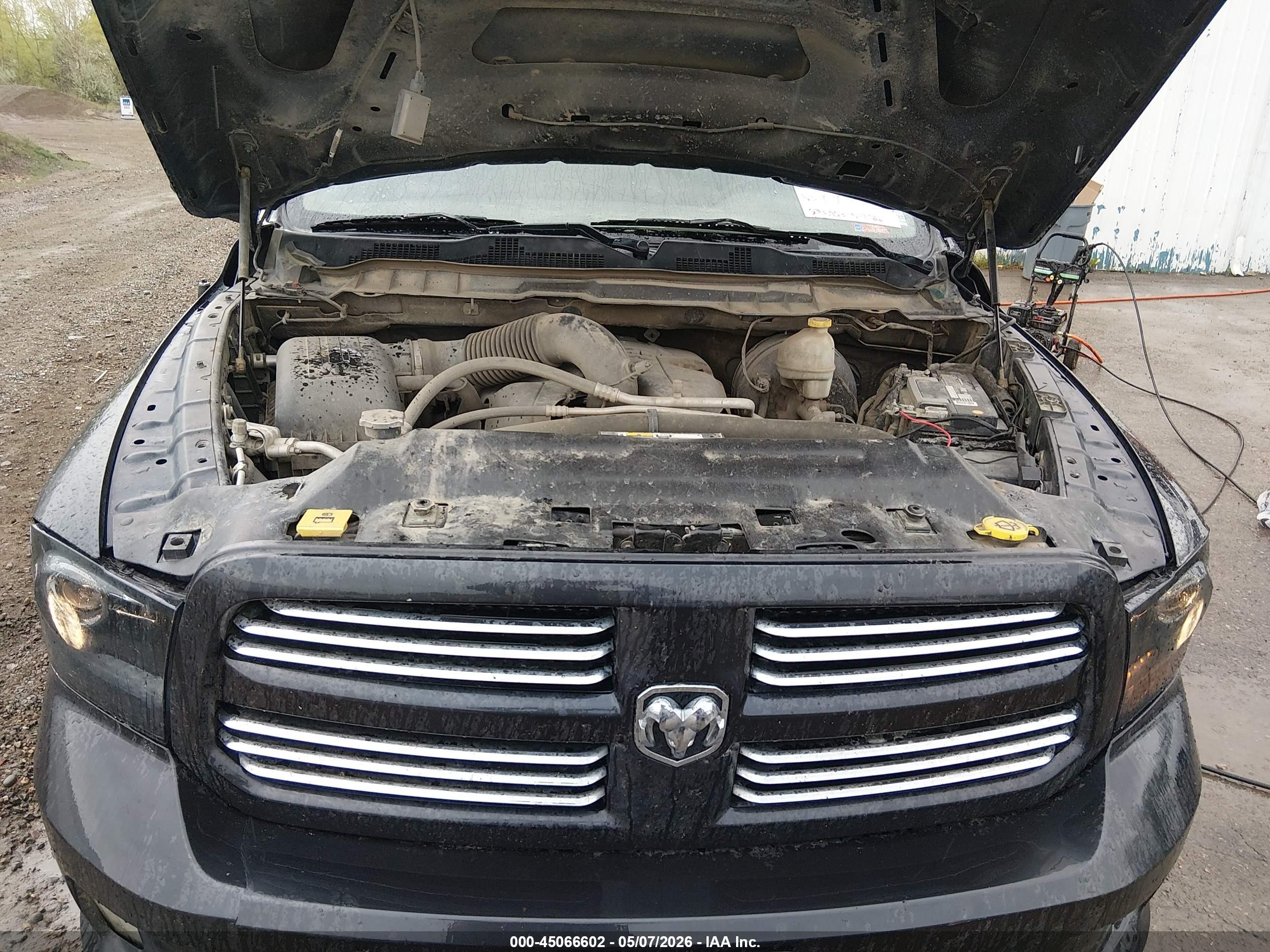 2015 Ram 1500 Sport Серый vin: 1C6RR7MT1FS518925