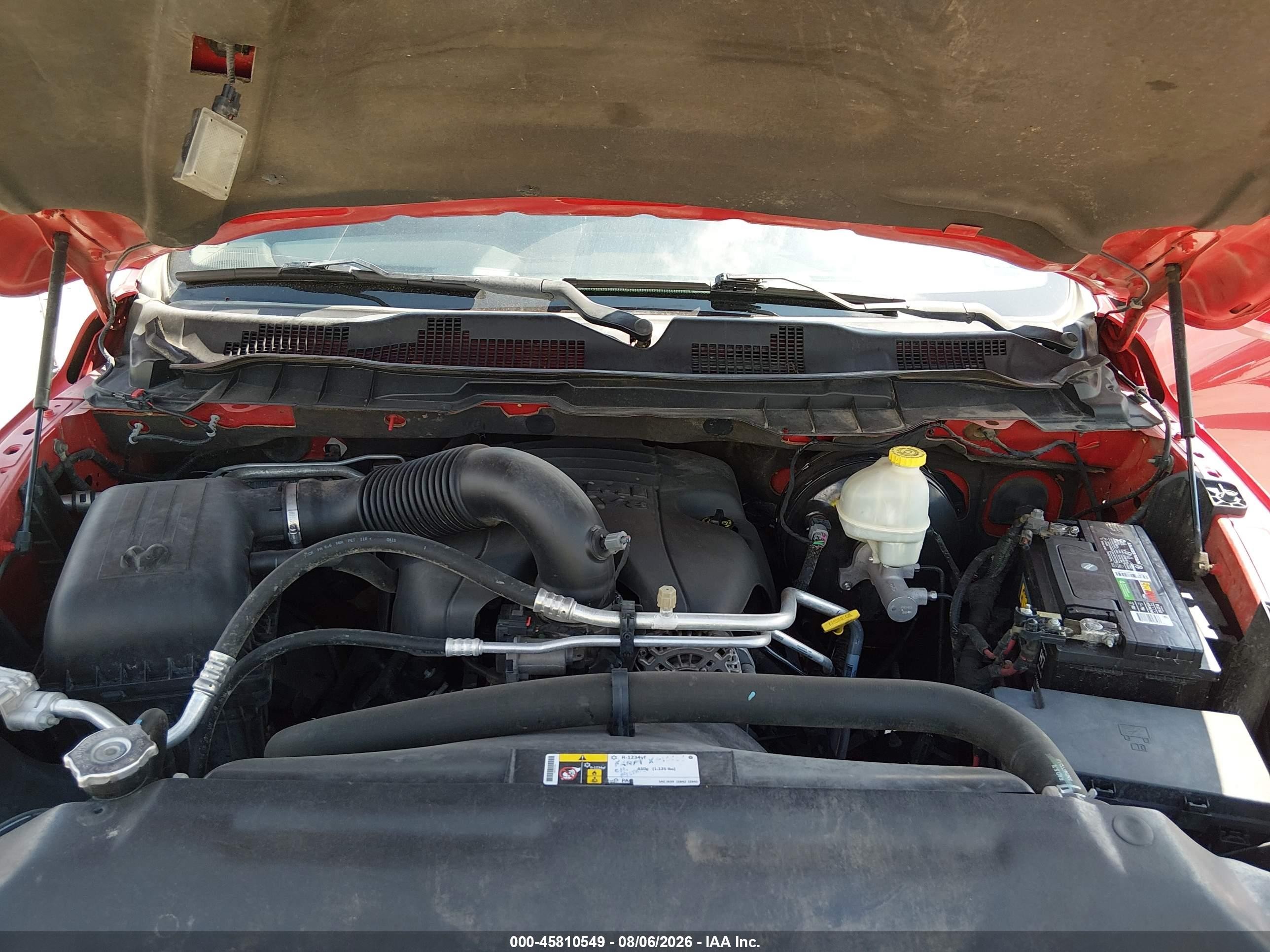 2015 Ram 1500 Sport Red vin: 1C6RR7MT1FS642807
