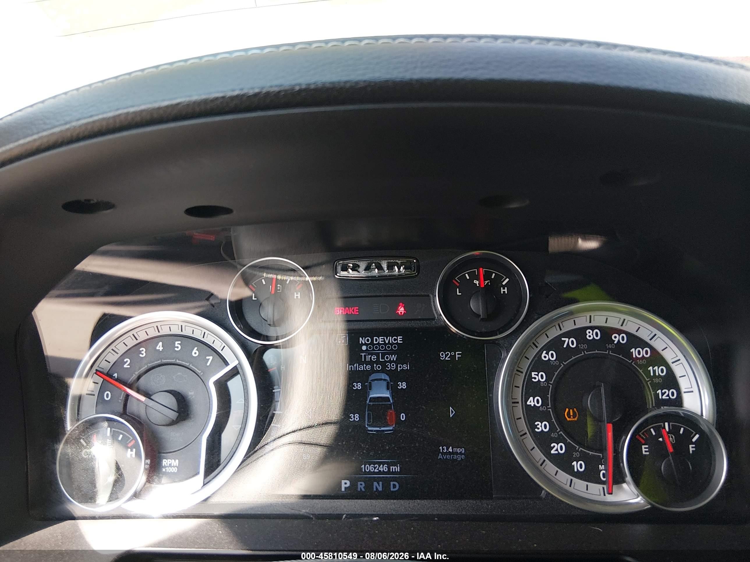 2015 Ram 1500 Sport Red vin: 1C6RR7MT1FS642807