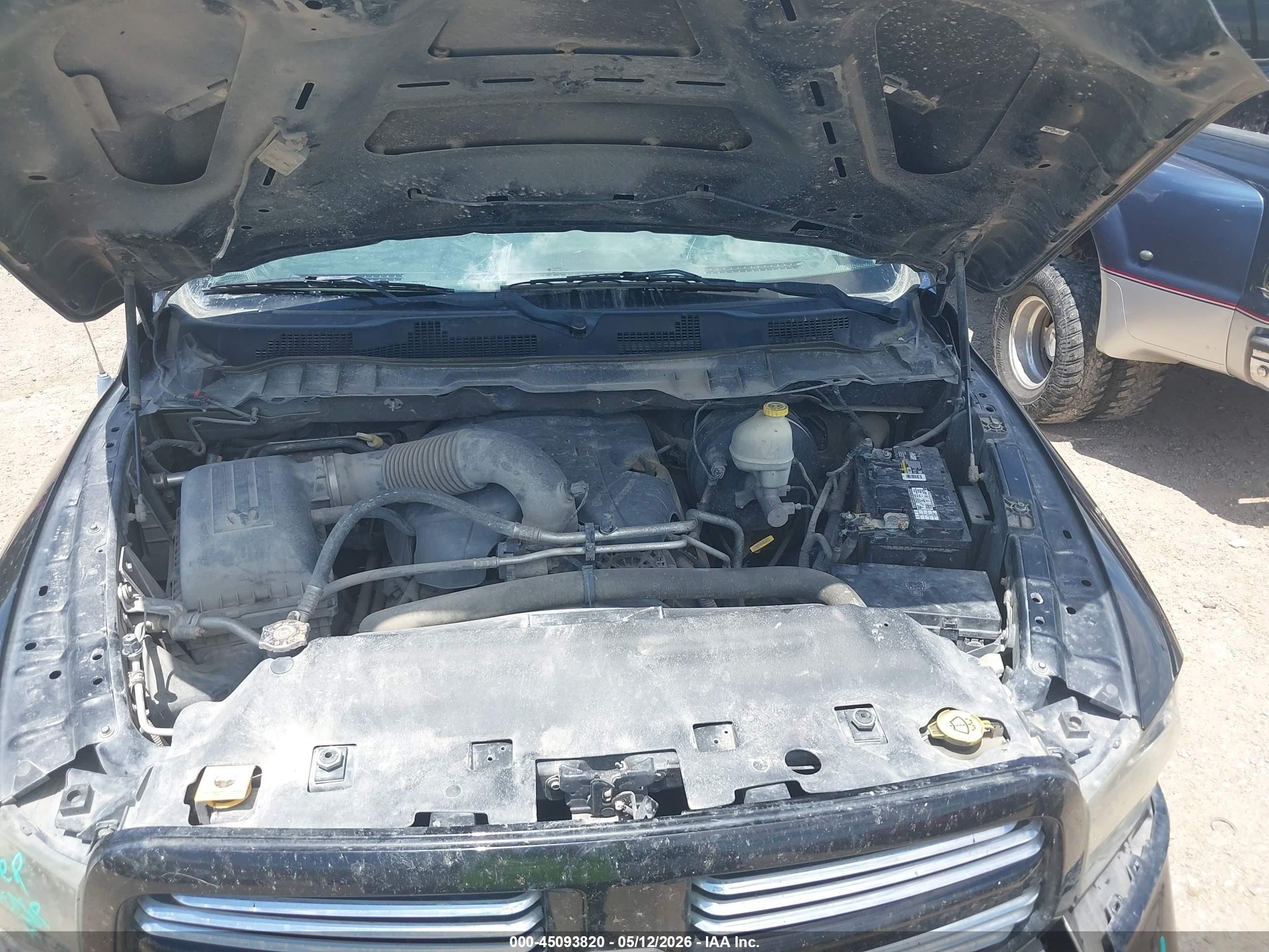 2013 Ram 1500 Sport Черный vin: 1C6RR7MT2DS561554