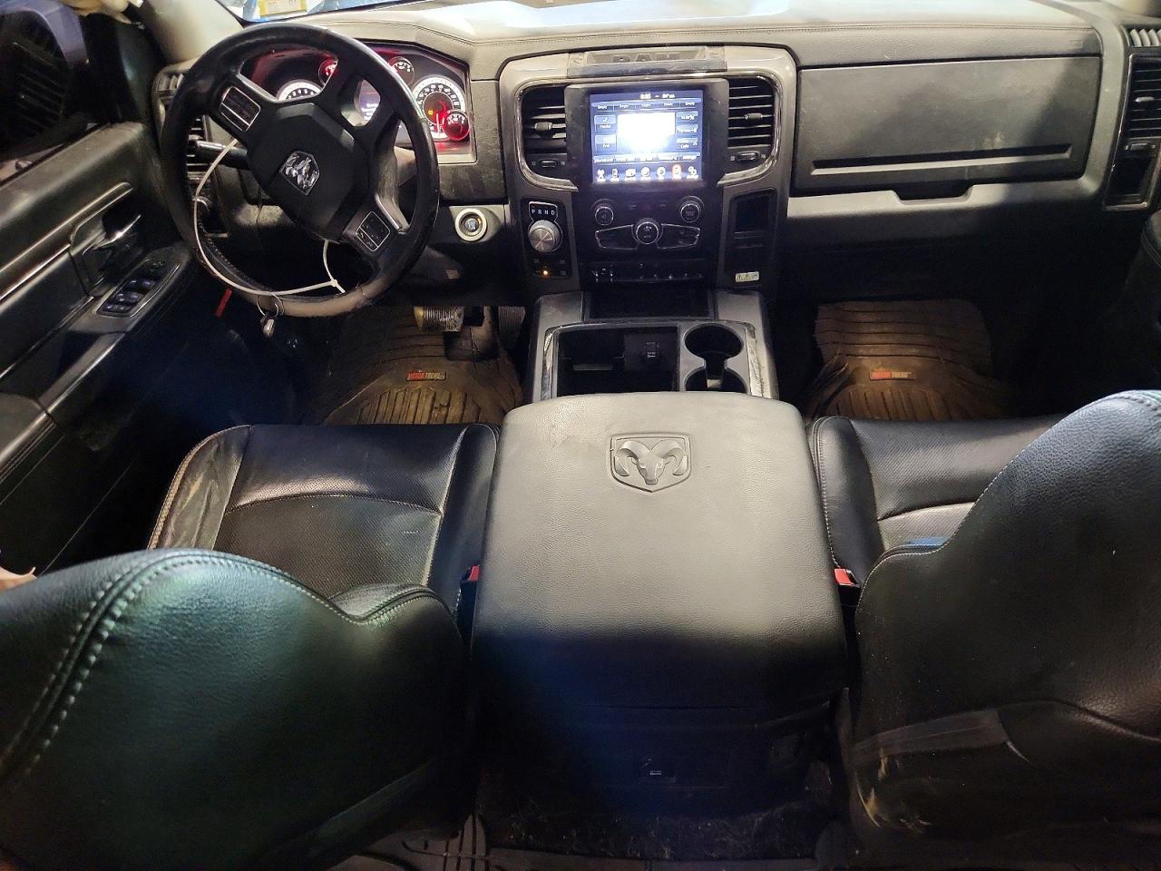 2014 Ram 1500 Black vin: 1C6RR7MT2ES130651