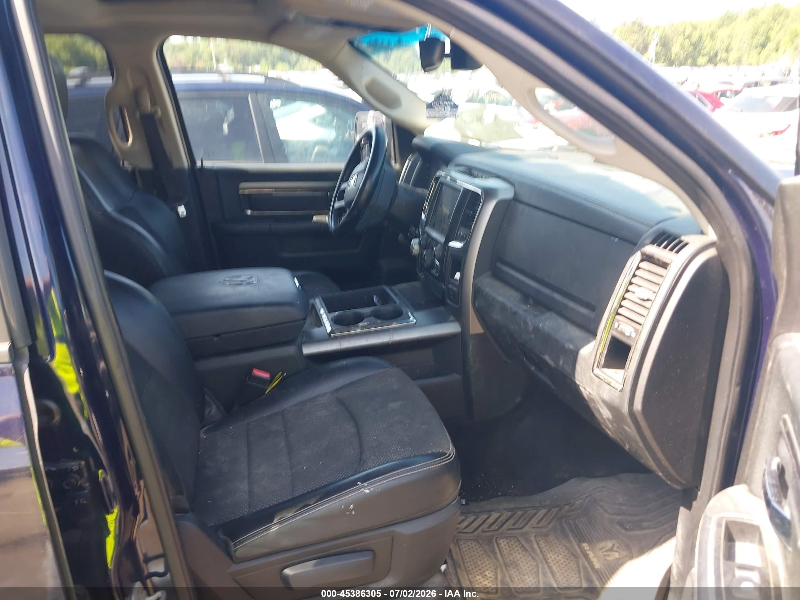 2014 Ram 1500 Sport Синий vin: 1C6RR7MT2ES188677