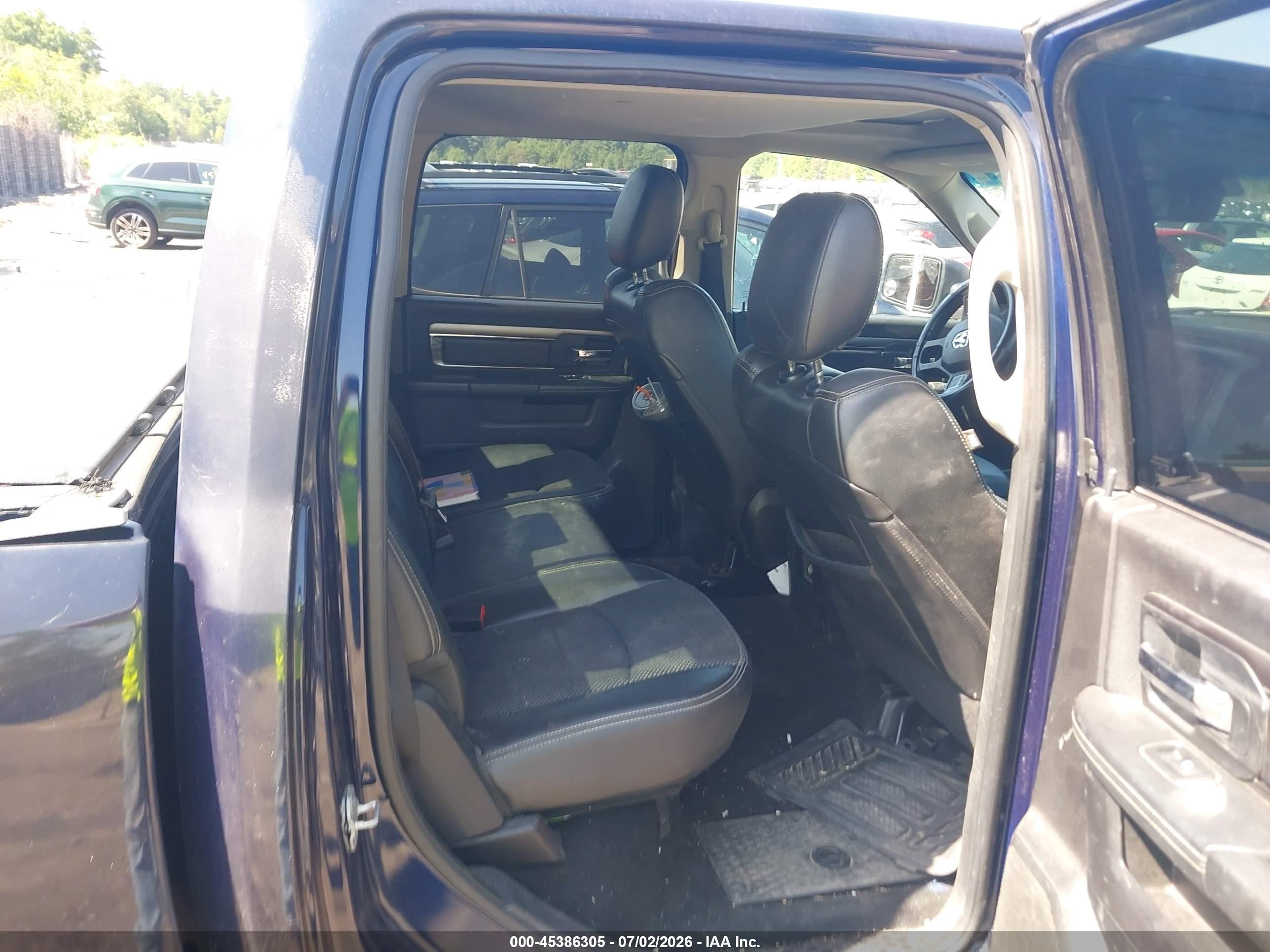 2014 Ram 1500 Sport Синий vin: 1C6RR7MT2ES188677