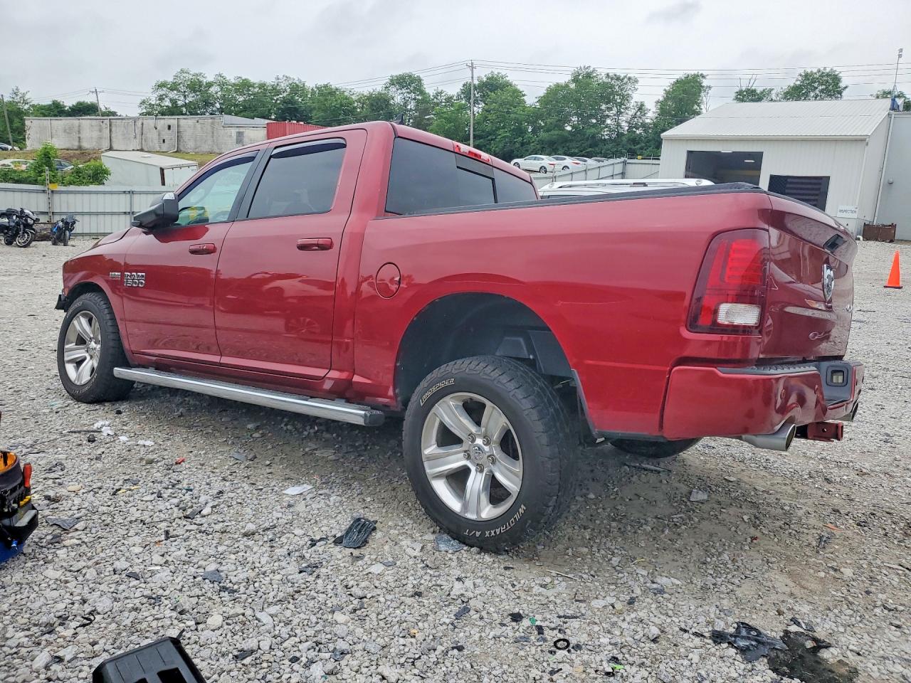 2014 Ram 1500 Sport Burgundy vin: 1C6RR7MT2ES216980