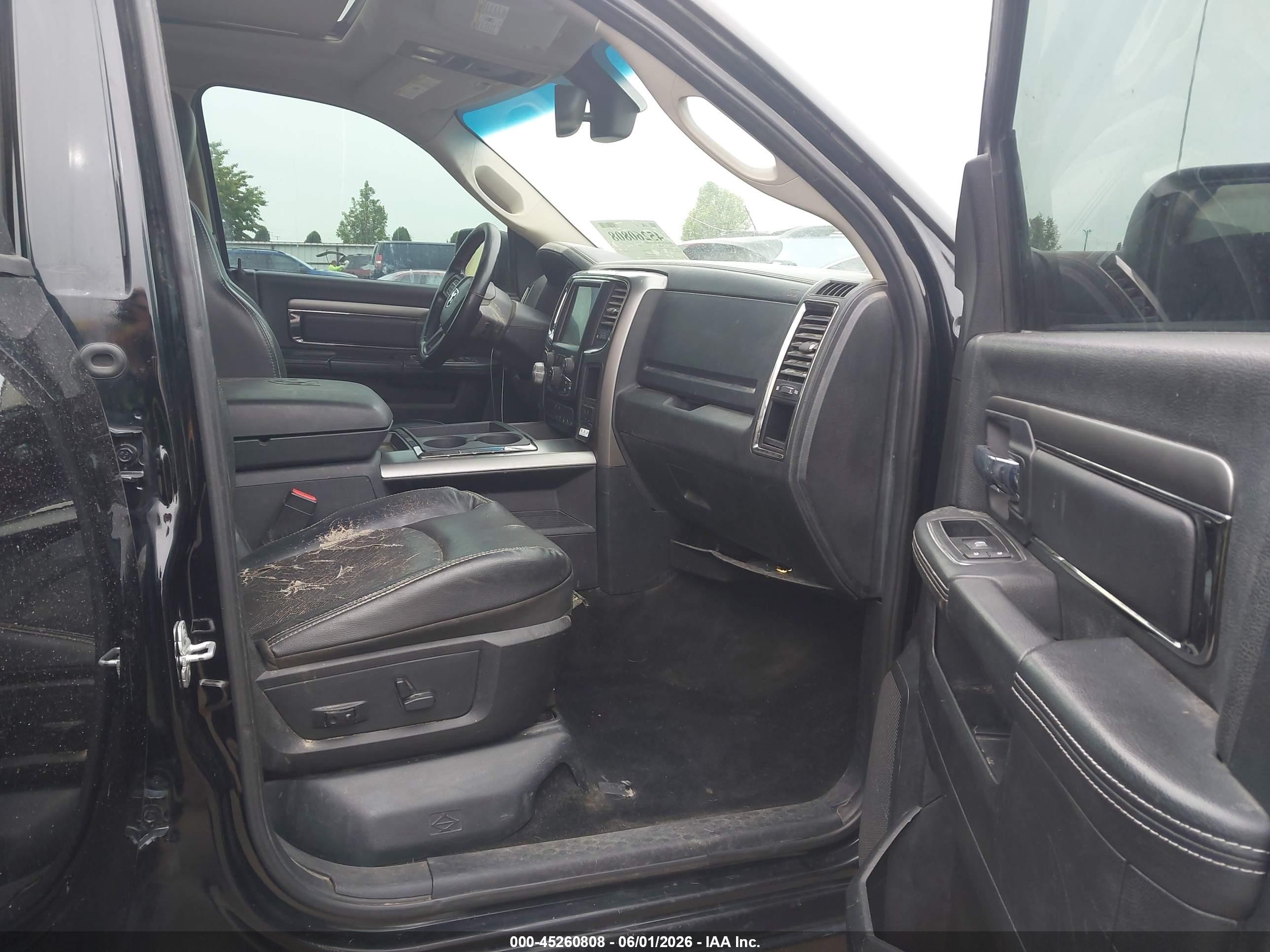 2014 Ram 1500 Sport Black vin: 1C6RR7MT2ES261594