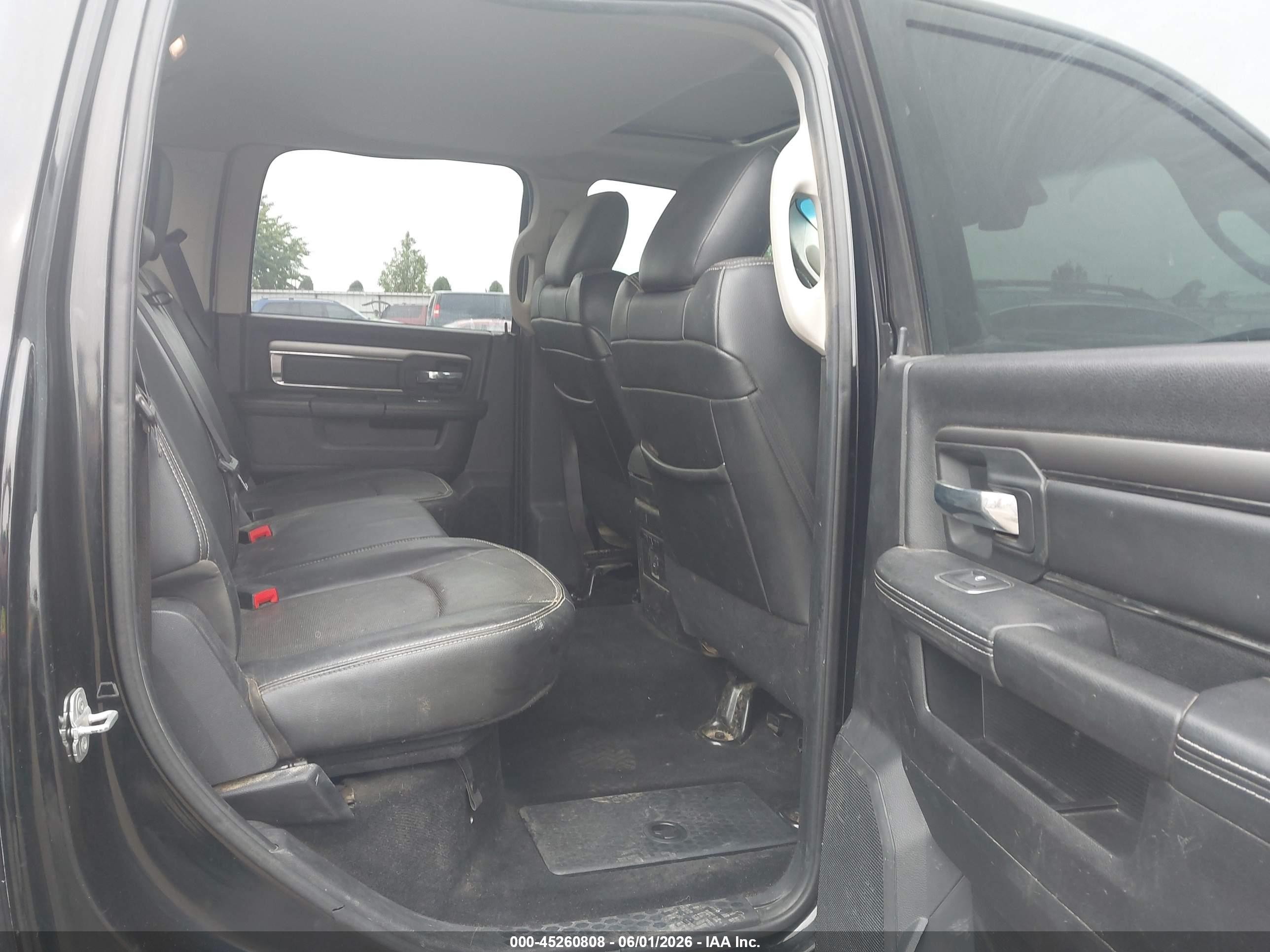 2014 Ram 1500 Sport Black vin: 1C6RR7MT2ES261594