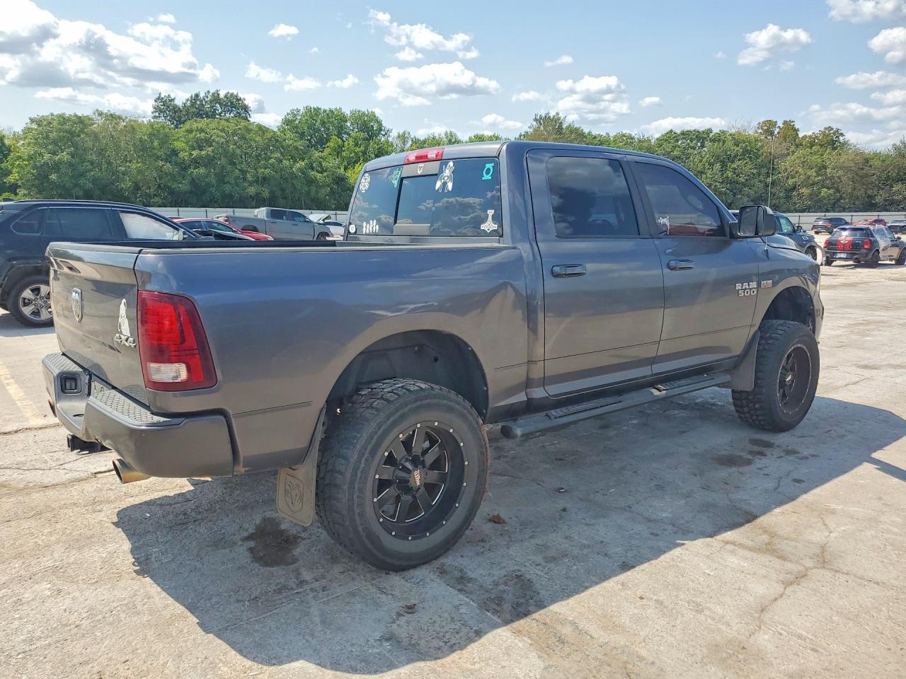 2014 Ram 1500 Sport Серый vin: 1C6RR7MT2ES430397