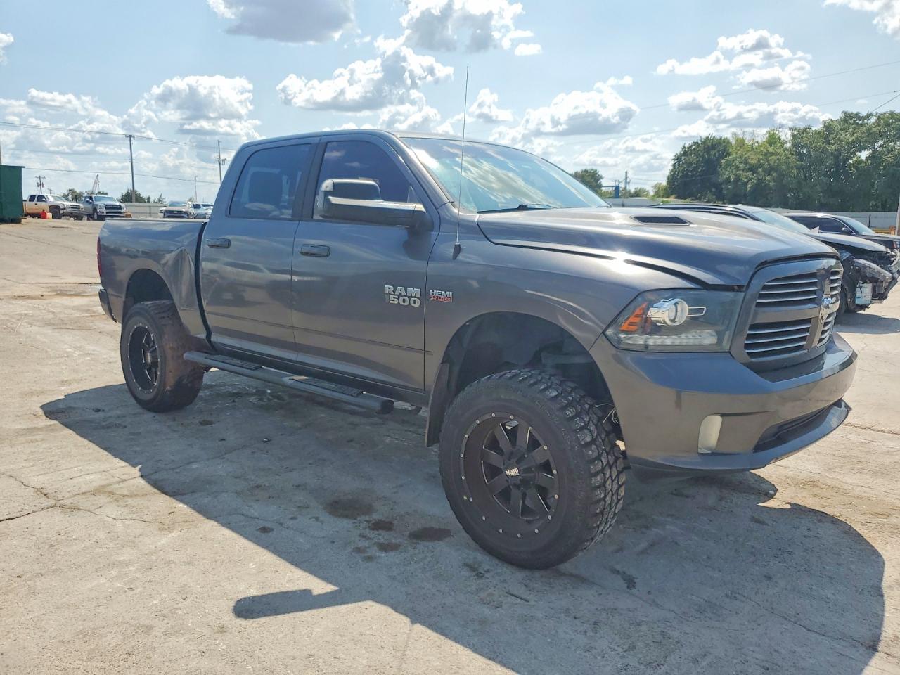 2014 Ram 1500 Sport Серый vin: 1C6RR7MT2ES430397