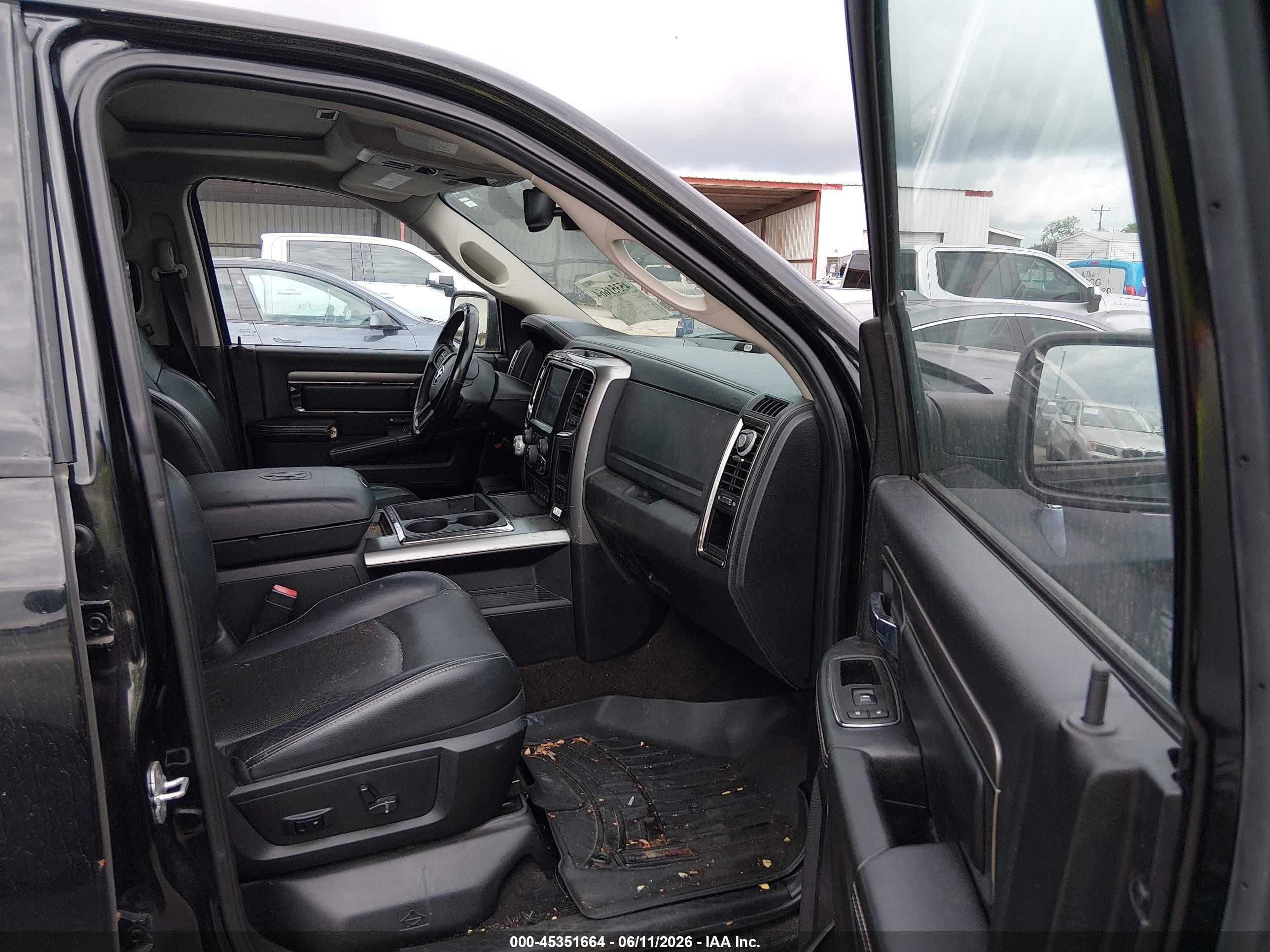 2013 Ram 1500 Sport Black vin: 1C6RR7MT3DS619266
