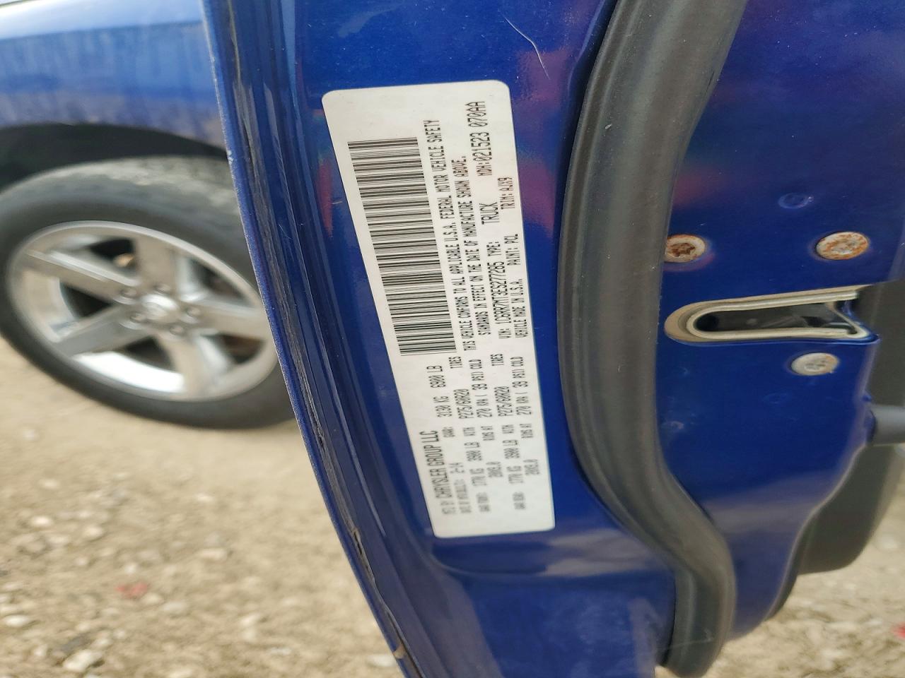 2014 Ram 1500 Sport Blue vin: 1C6RR7MT3ES277285