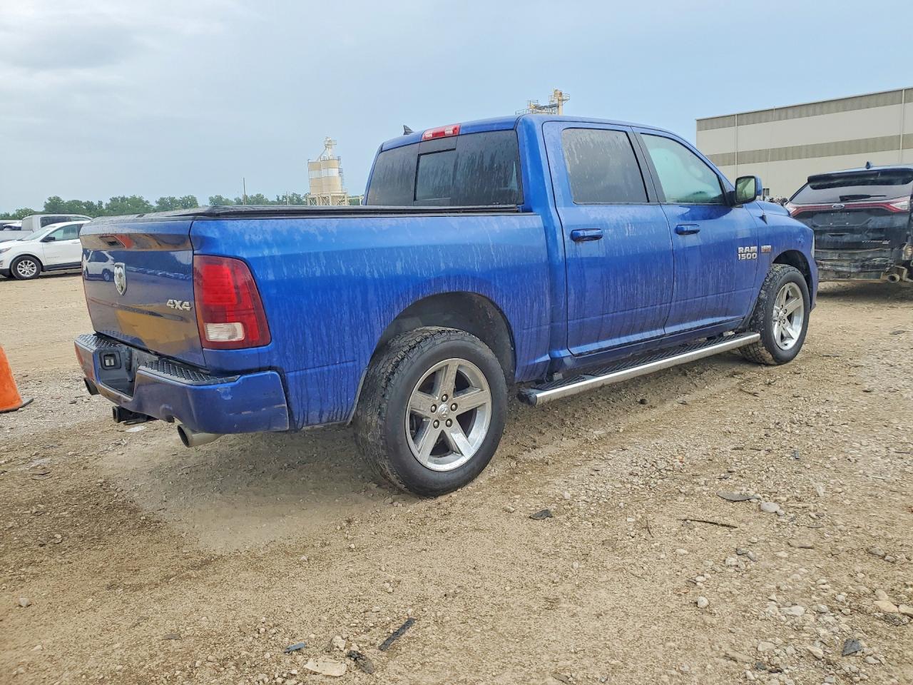 2014 Ram 1500 Sport Blue vin: 1C6RR7MT3ES277285