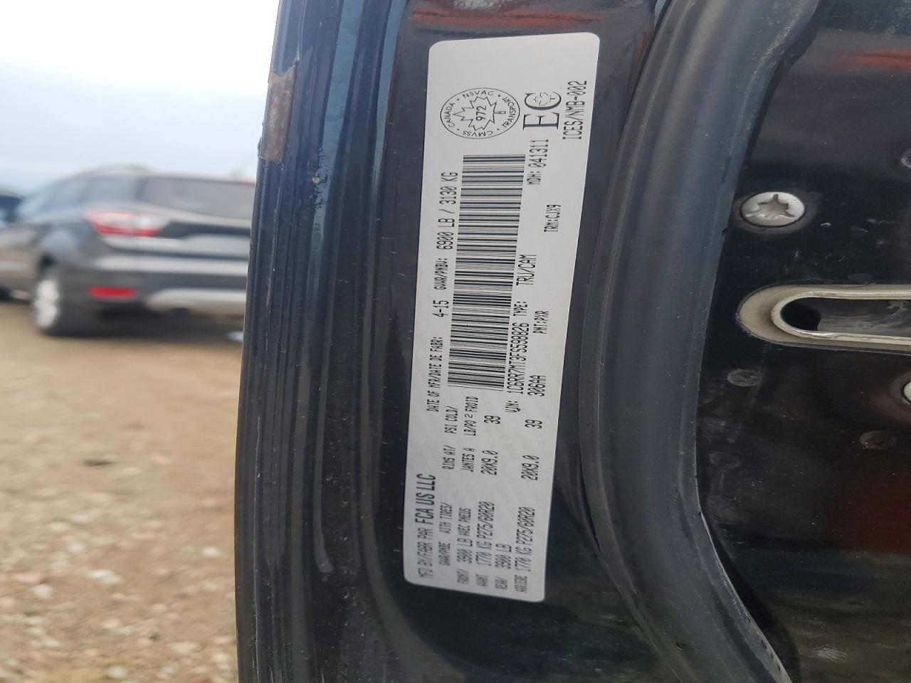 2015 Ram 1500 Sport Black vin: 1C6RR7MT3FS598826