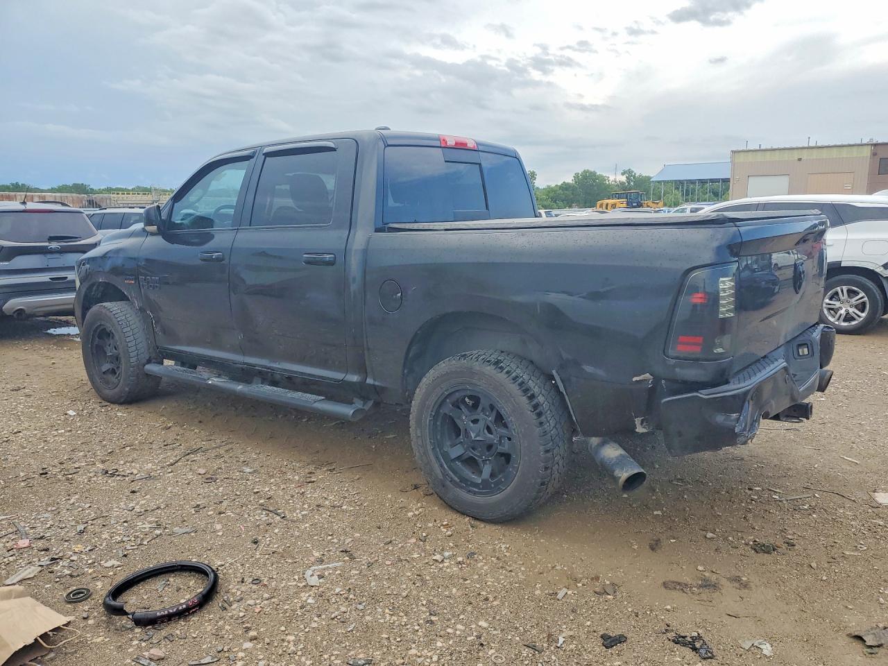 2015 Ram 1500 Sport Black vin: 1C6RR7MT3FS598826