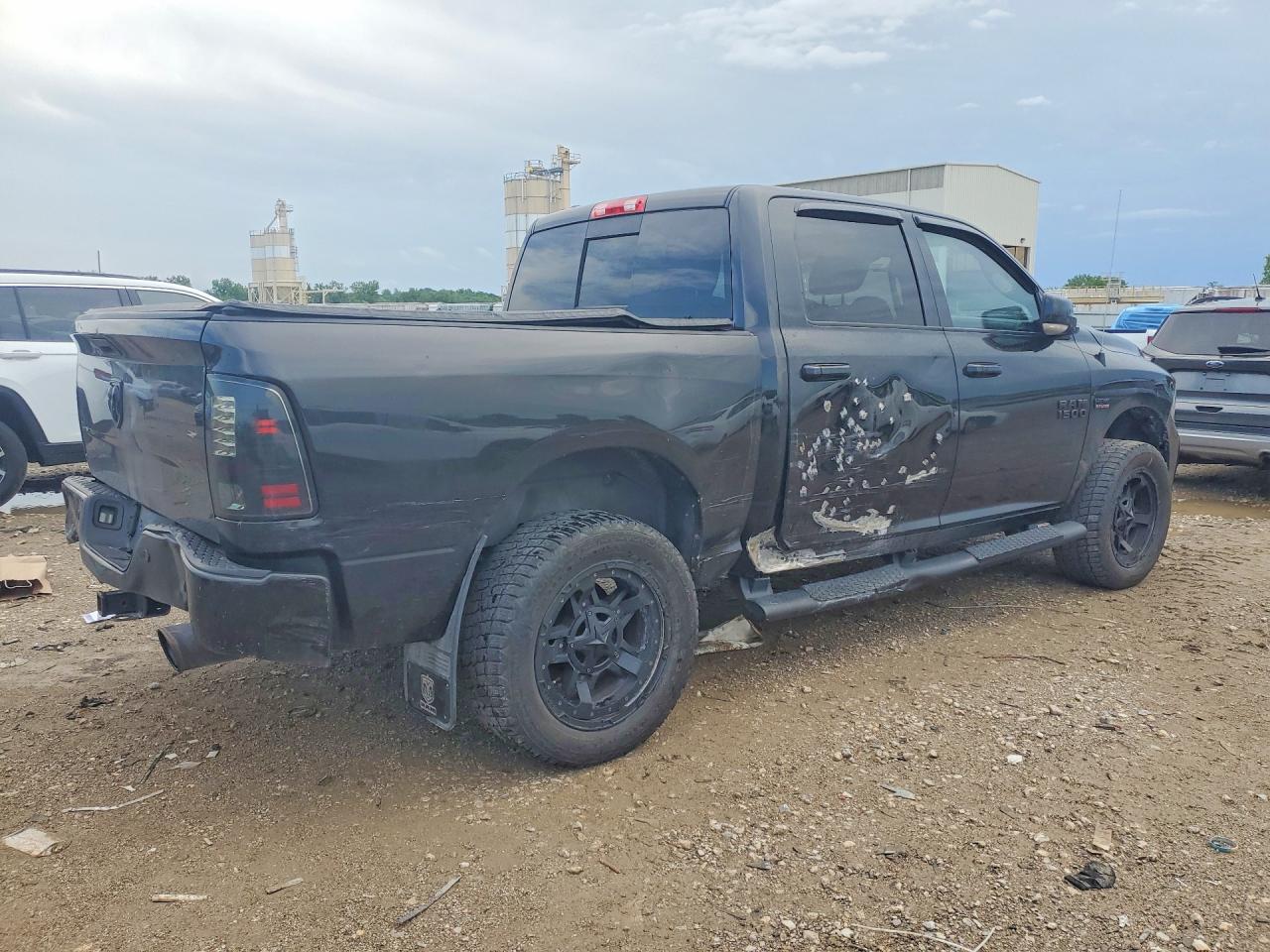 2015 Ram 1500 Sport Black vin: 1C6RR7MT3FS598826