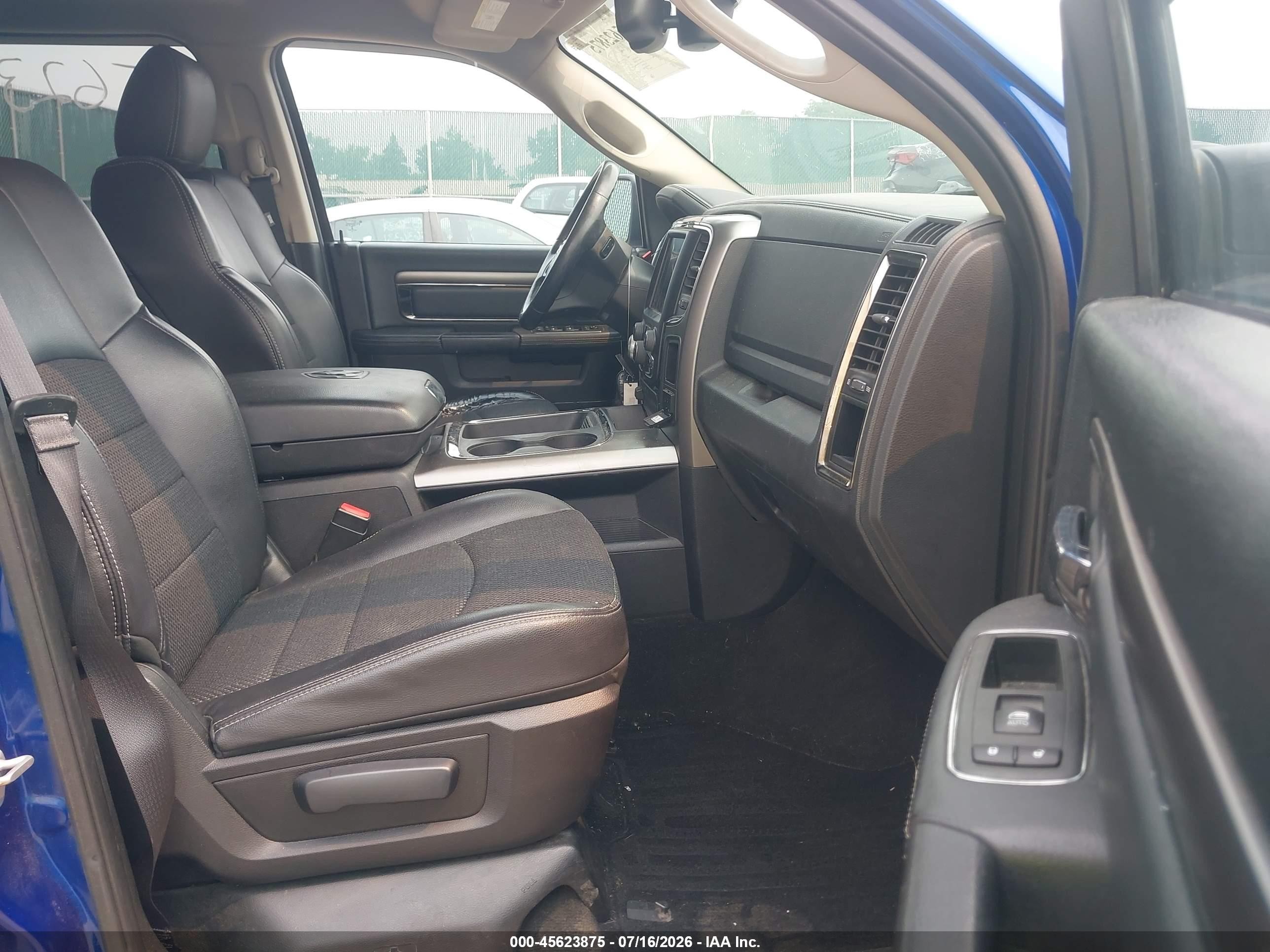 2015 Ram 1500 Sport Blue vin: 1C6RR7MT3FS724974
