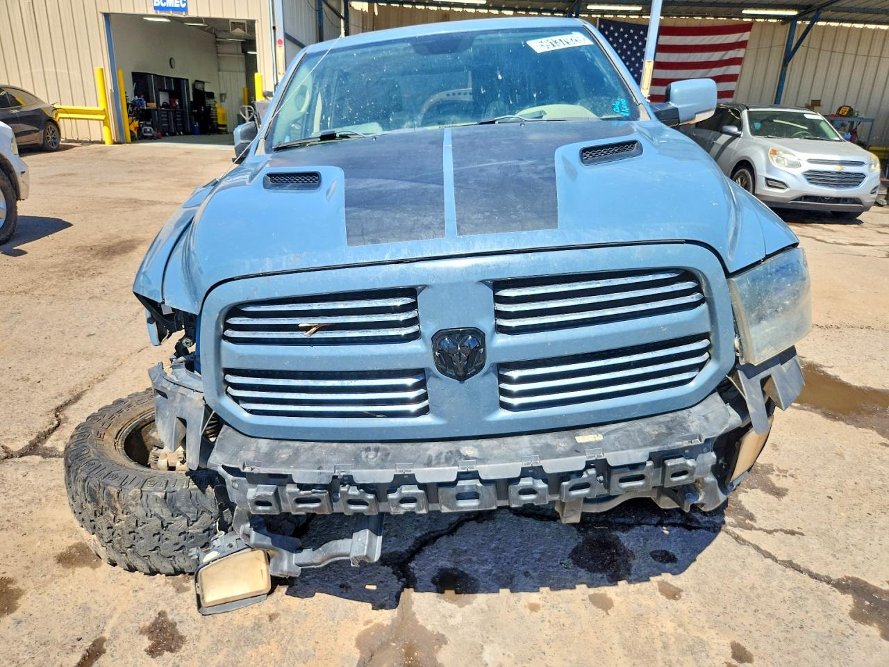 2015 Ram 1500 Sport Blue vin: 1C6RR7MT3FS771180