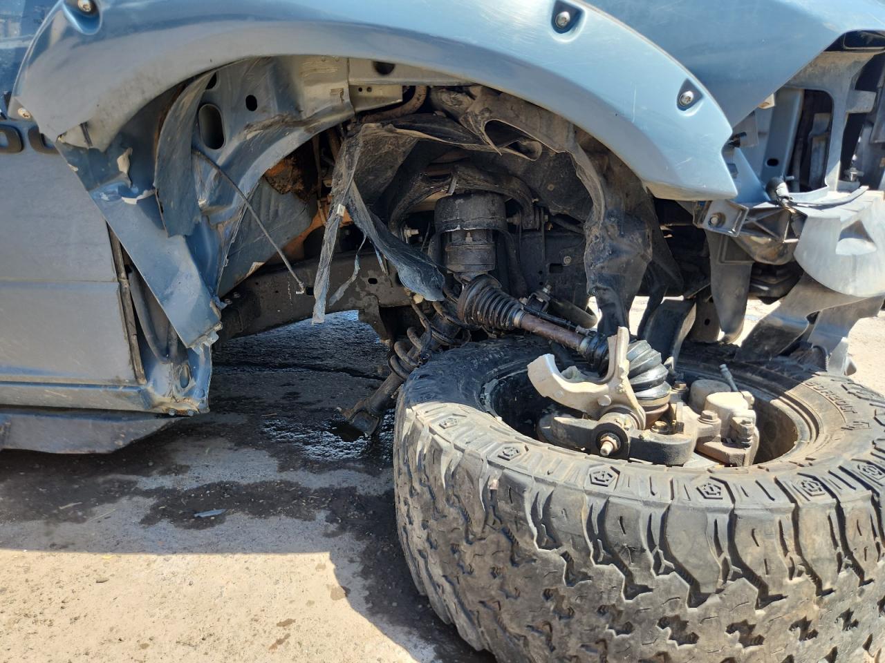 2015 Ram 1500 Sport Blue vin: 1C6RR7MT3FS771180 Damage: Right Front Rail, Bent, 1 To 2 Inches