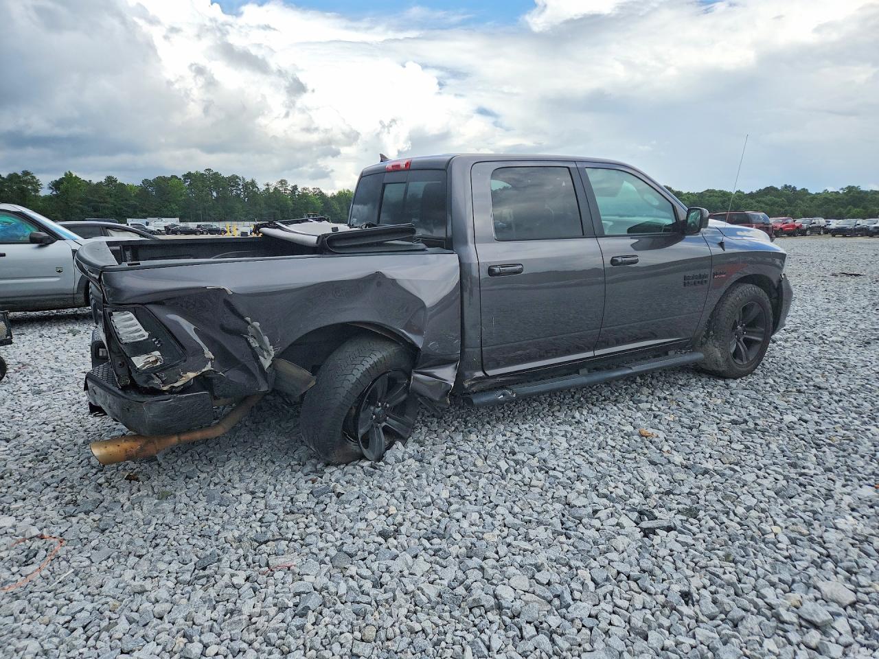 2017 Ram 1500 Sport Gray vin: 1C6RR7MT3HS614753