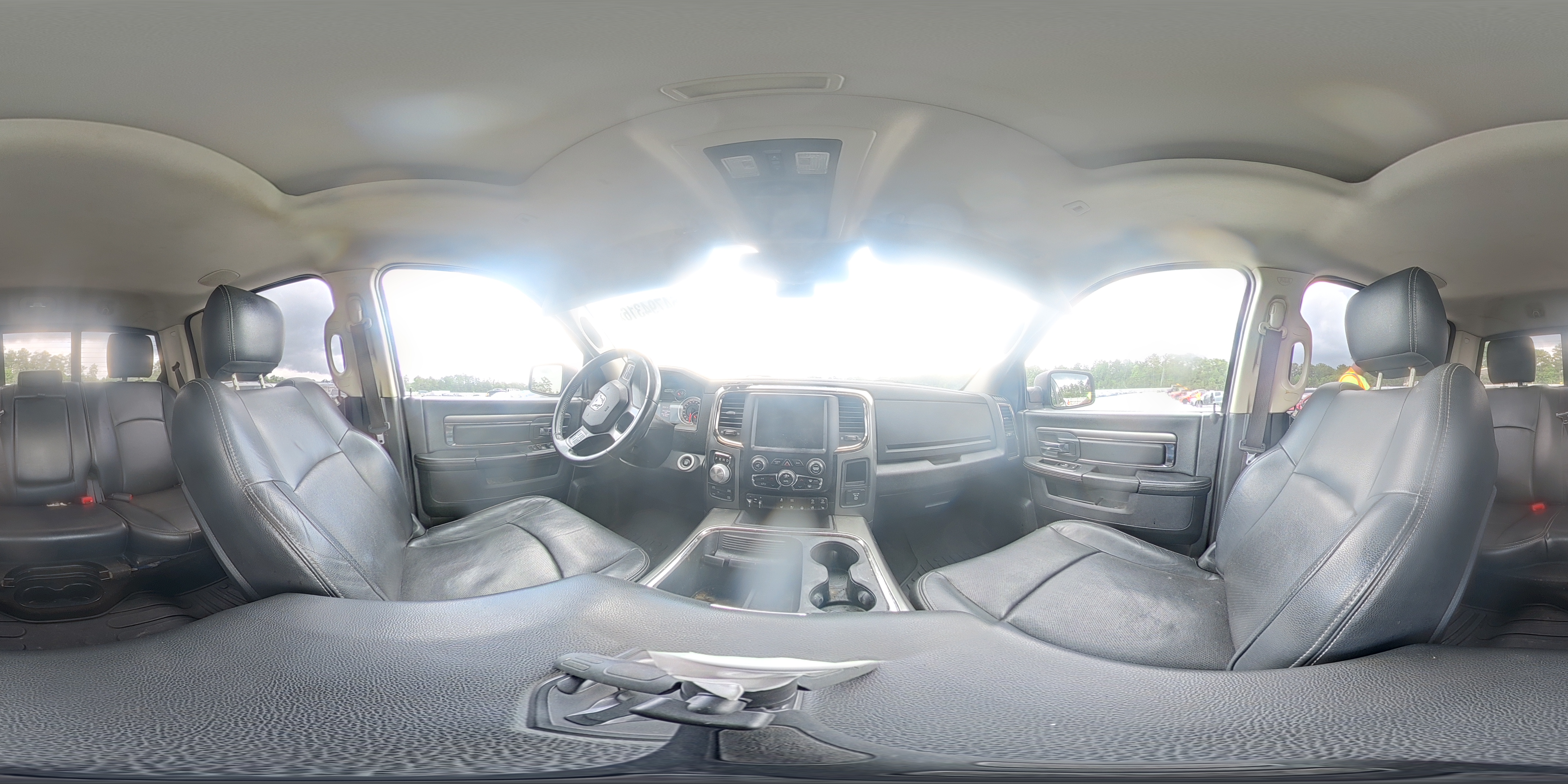 2017 Ram 1500 Sport Gray vin: 1C6RR7MT3HS614753