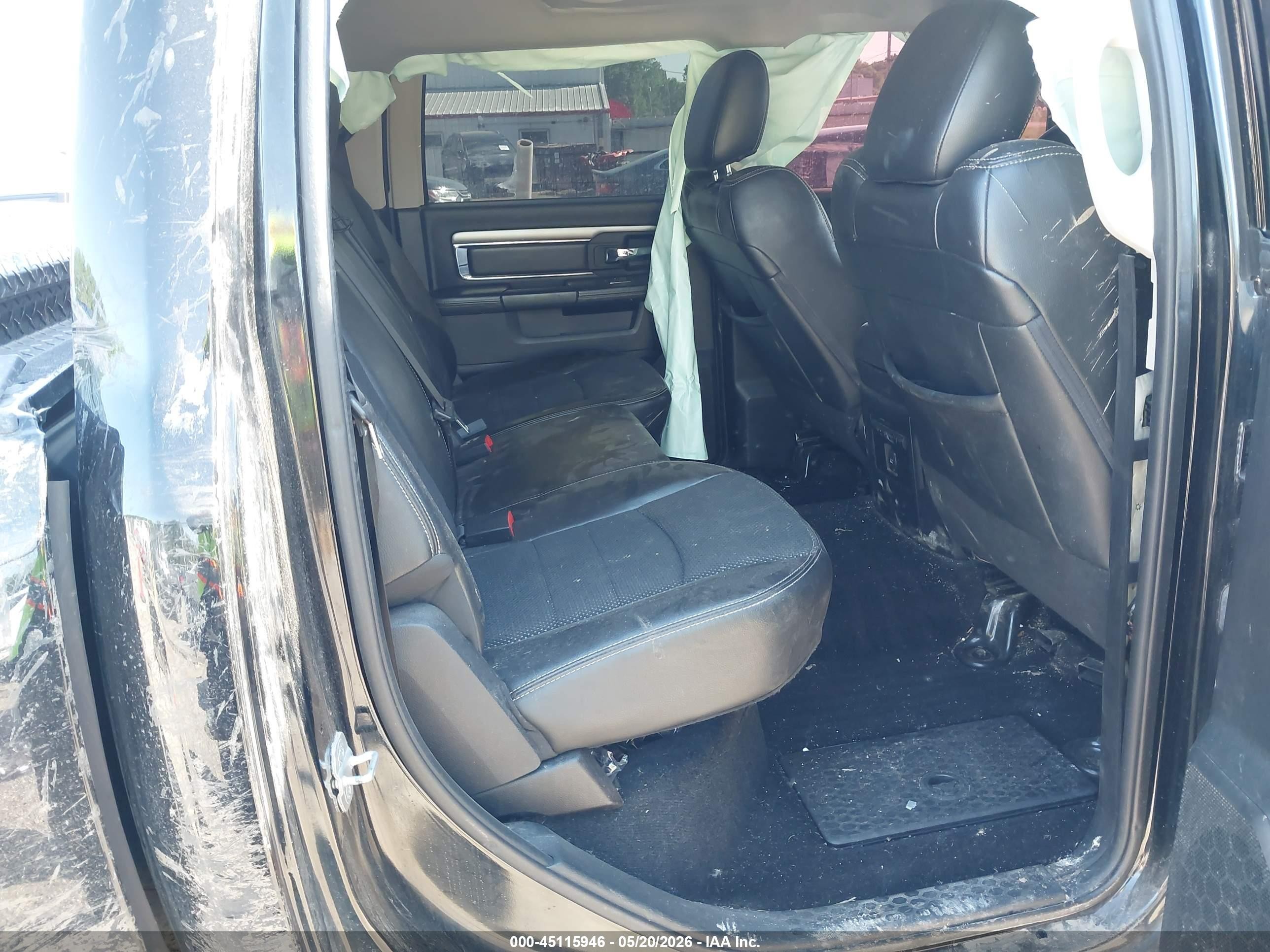 2013 Ram 1500 Sport Black vin: 1C6RR7MT4DS548823