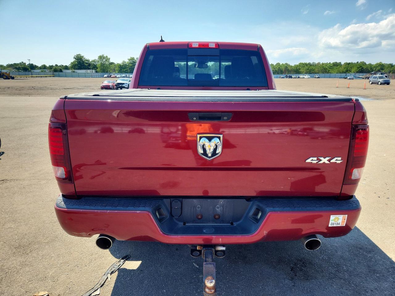 2013 Ram 1500 Sport Red vin: 1C6RR7MT4DS697930