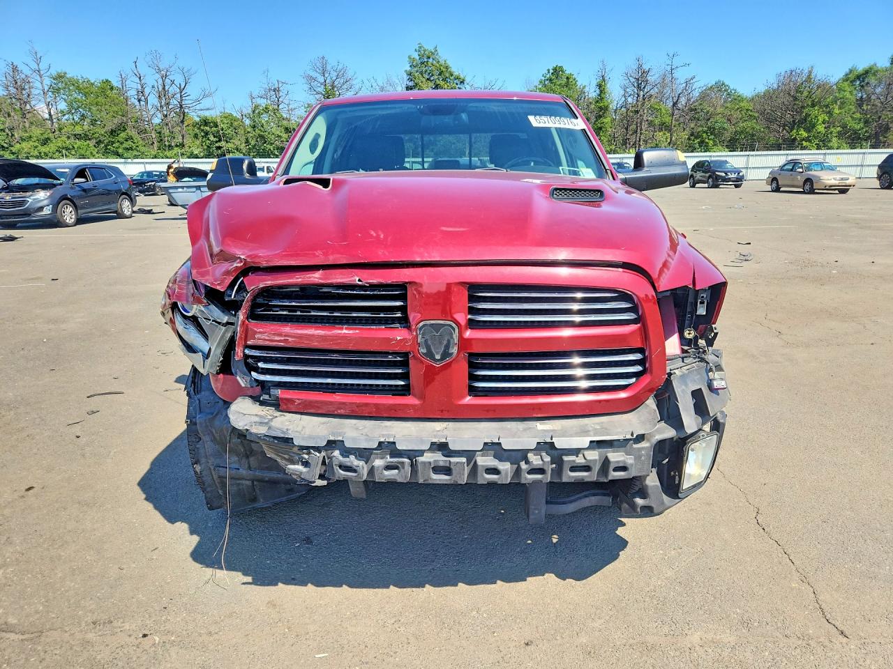 2013 Ram 1500 Sport Red vin: 1C6RR7MT4DS697930