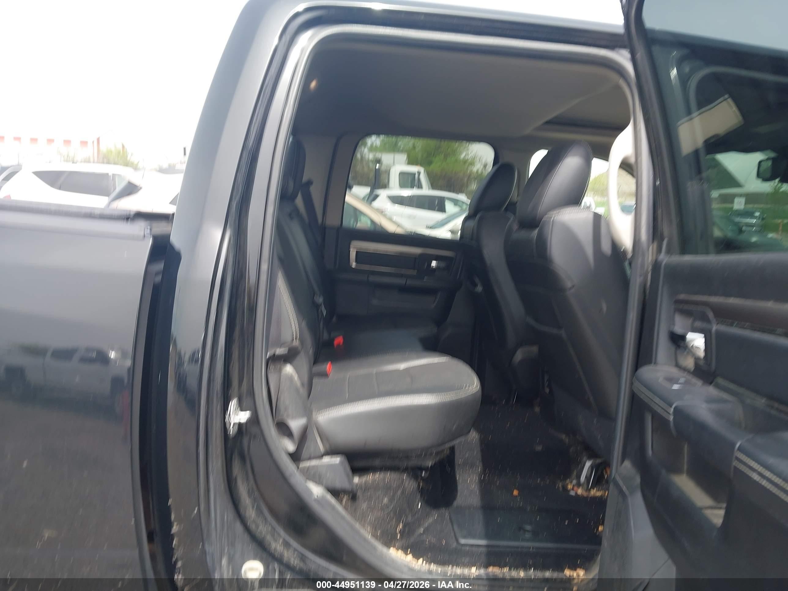 2014 Ram 1500 Sport Black vin: 1C6RR7MT4ES305076