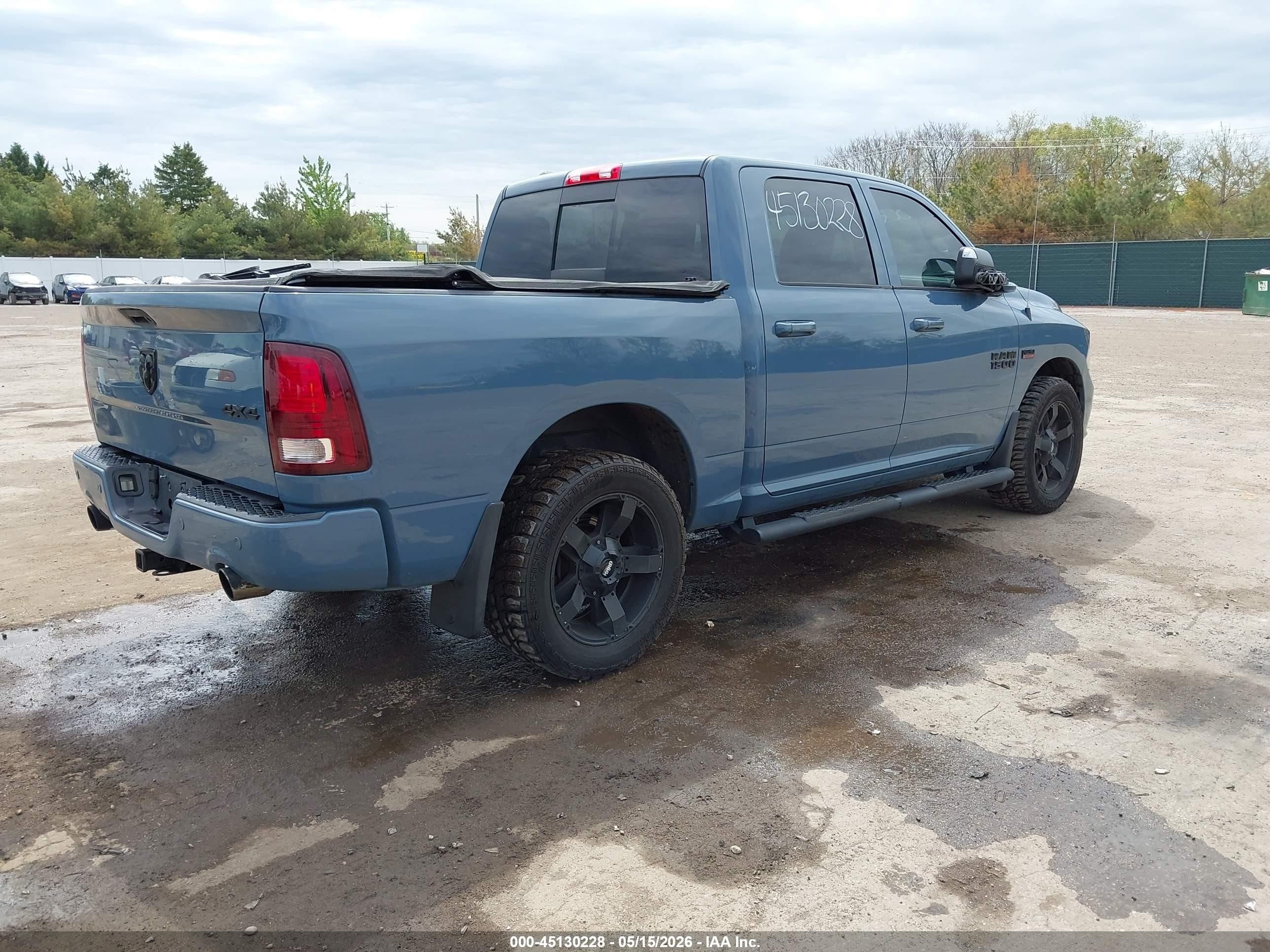 2015 Ram 1500 Sport Blue vin: 1C6RR7MT4FS770877