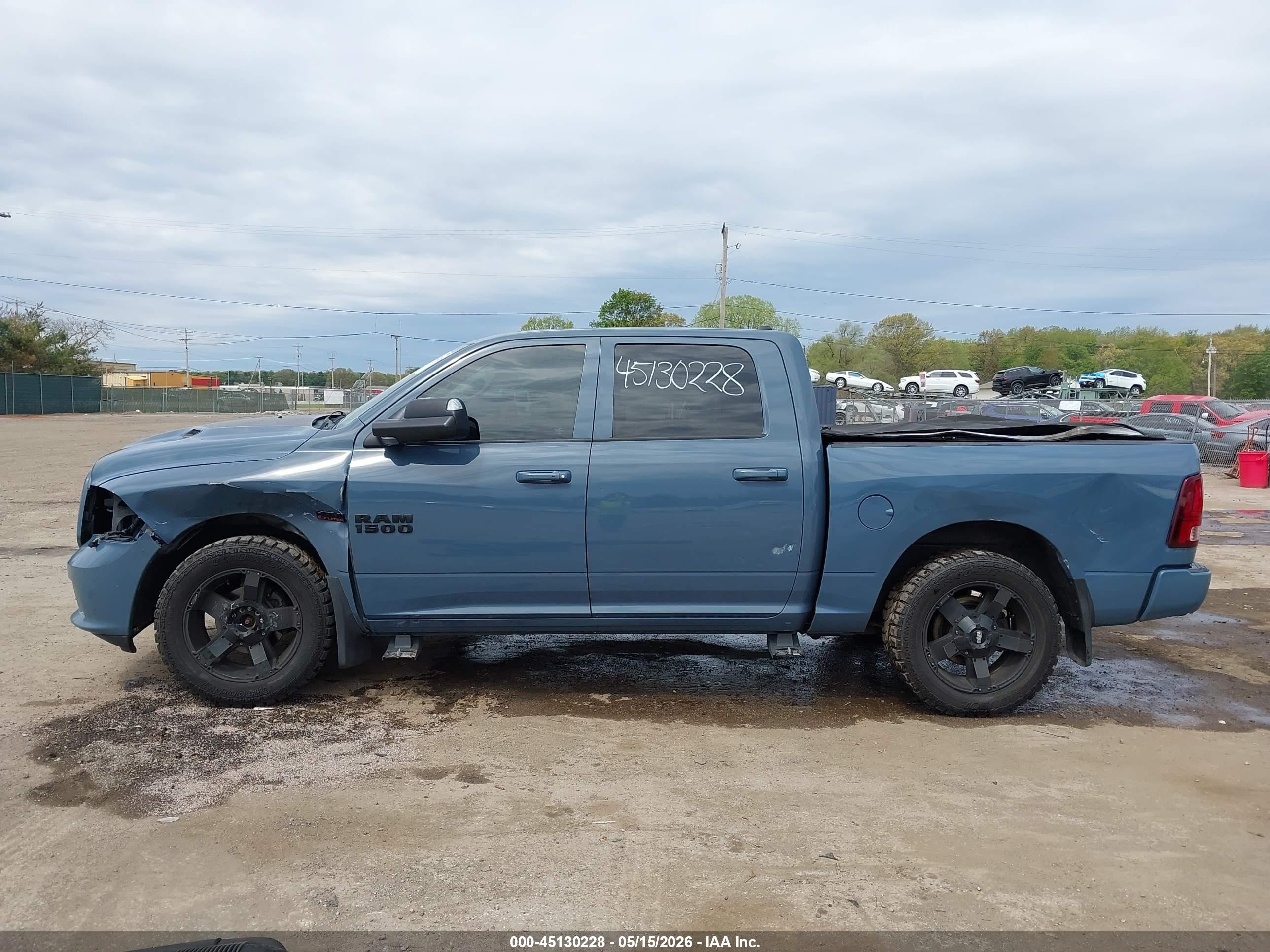2015 Ram 1500 Sport Blue vin: 1C6RR7MT4FS770877