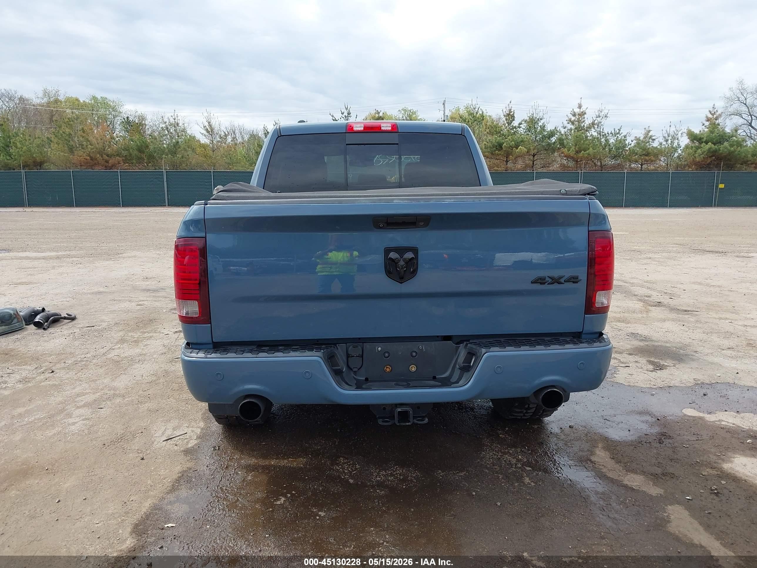 2015 Ram 1500 Sport Blue vin: 1C6RR7MT4FS770877